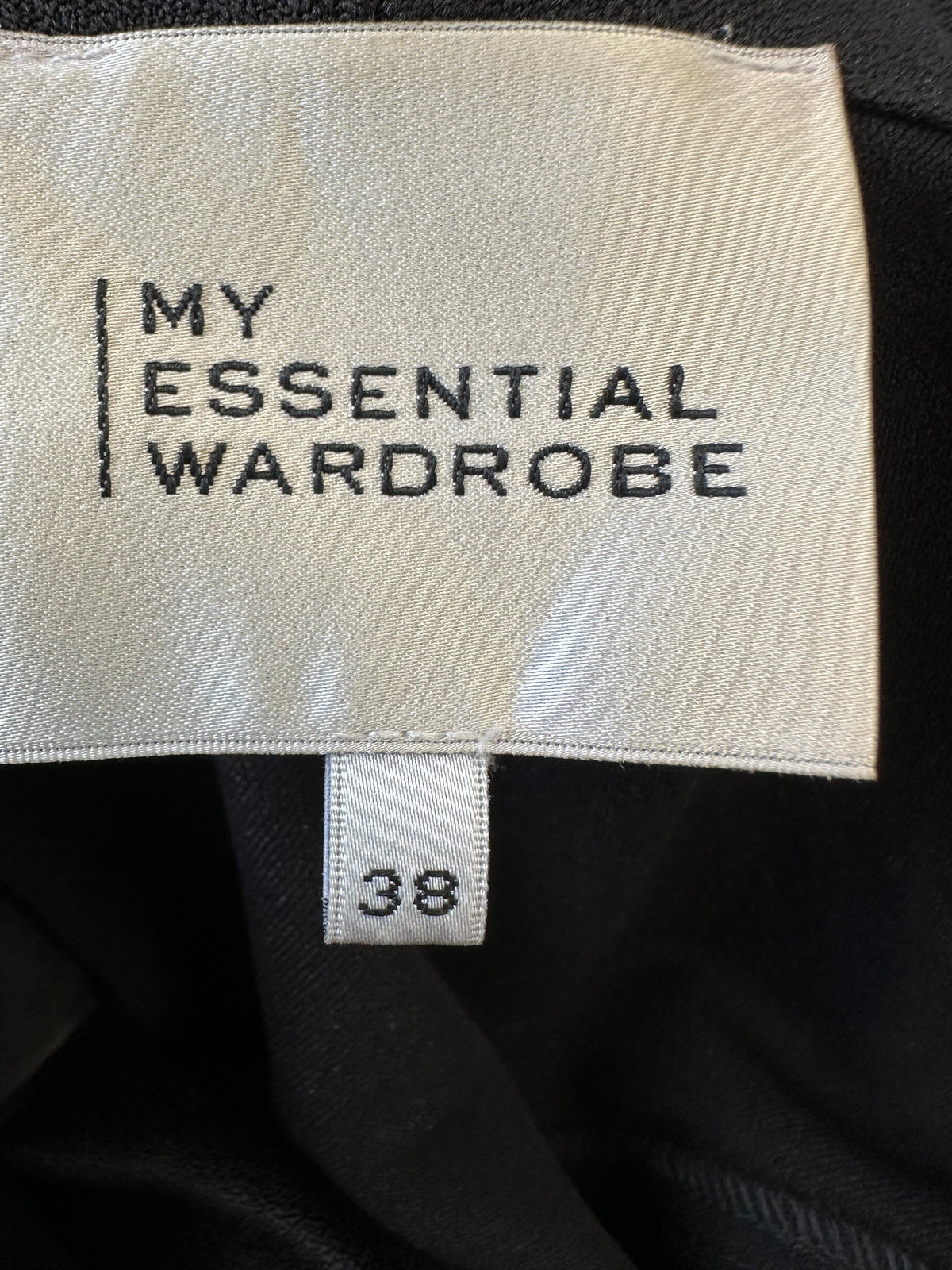 My Essential Wardrobe Jumpsuit Classic Schwarz 38 Sehr Gut