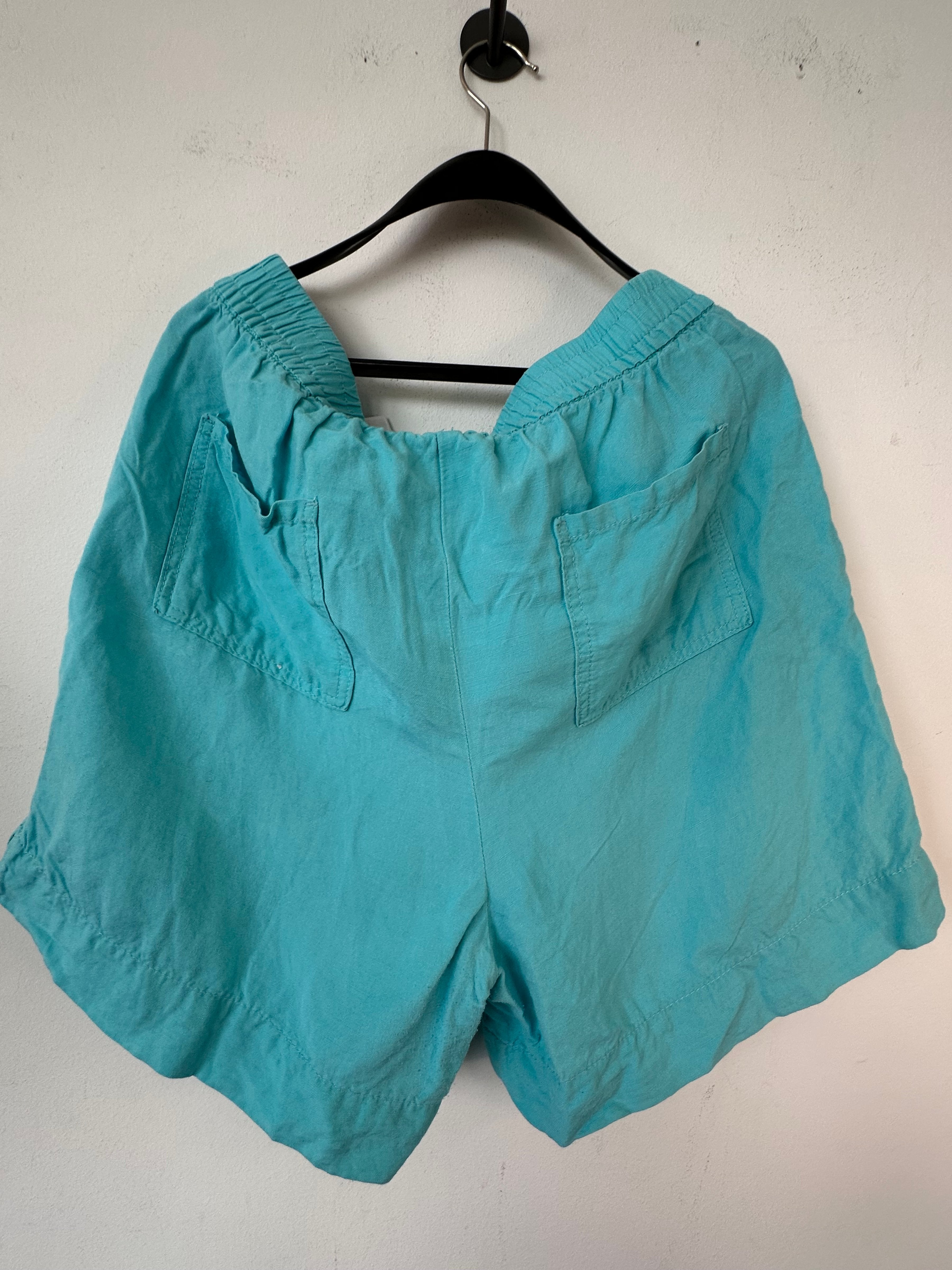 Tom Tailor Blue Linen Blend Shorts, Size 40, Good Condition