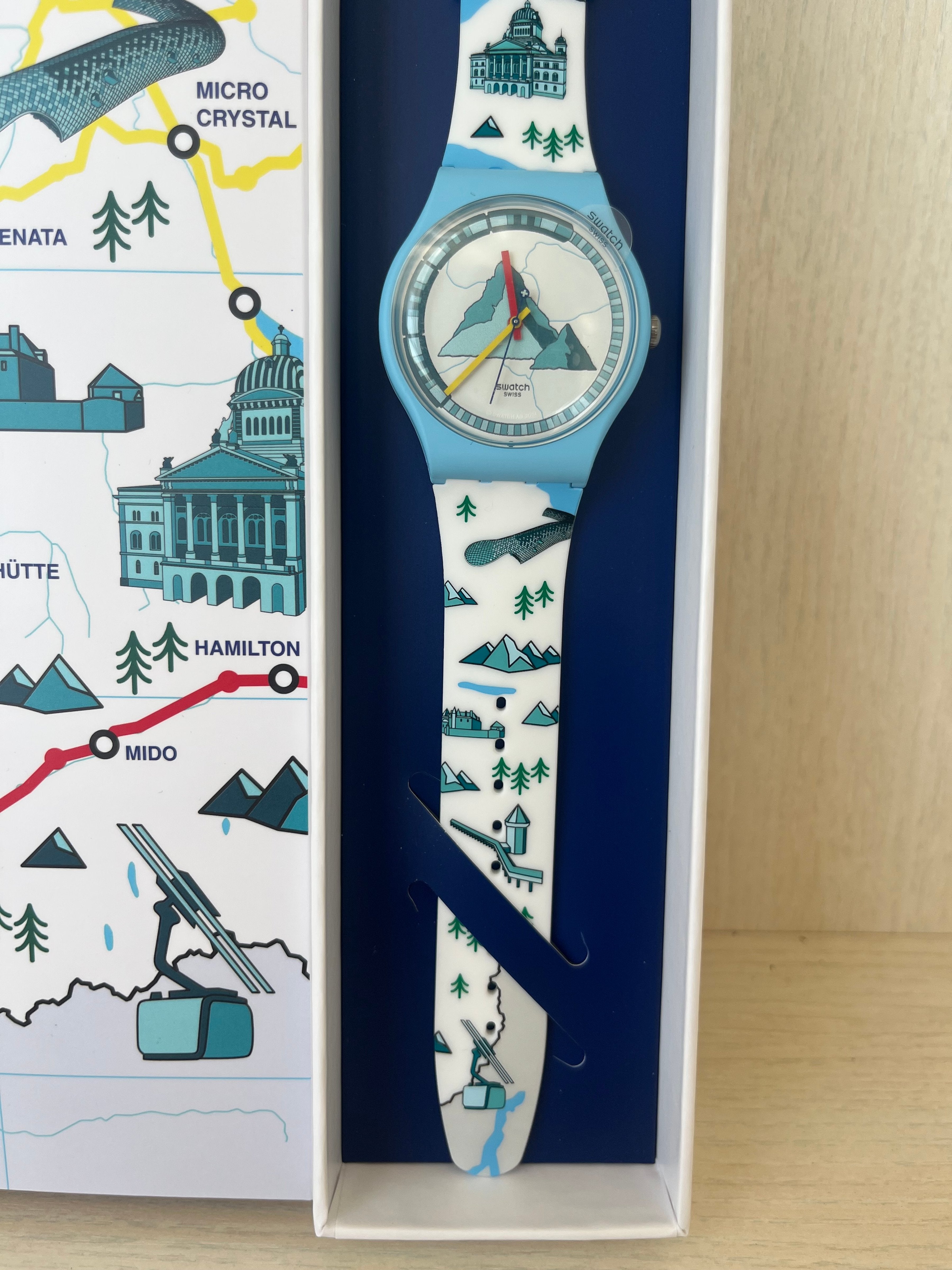 Swatch Shareholder Uhr Neu 25 cm 2024