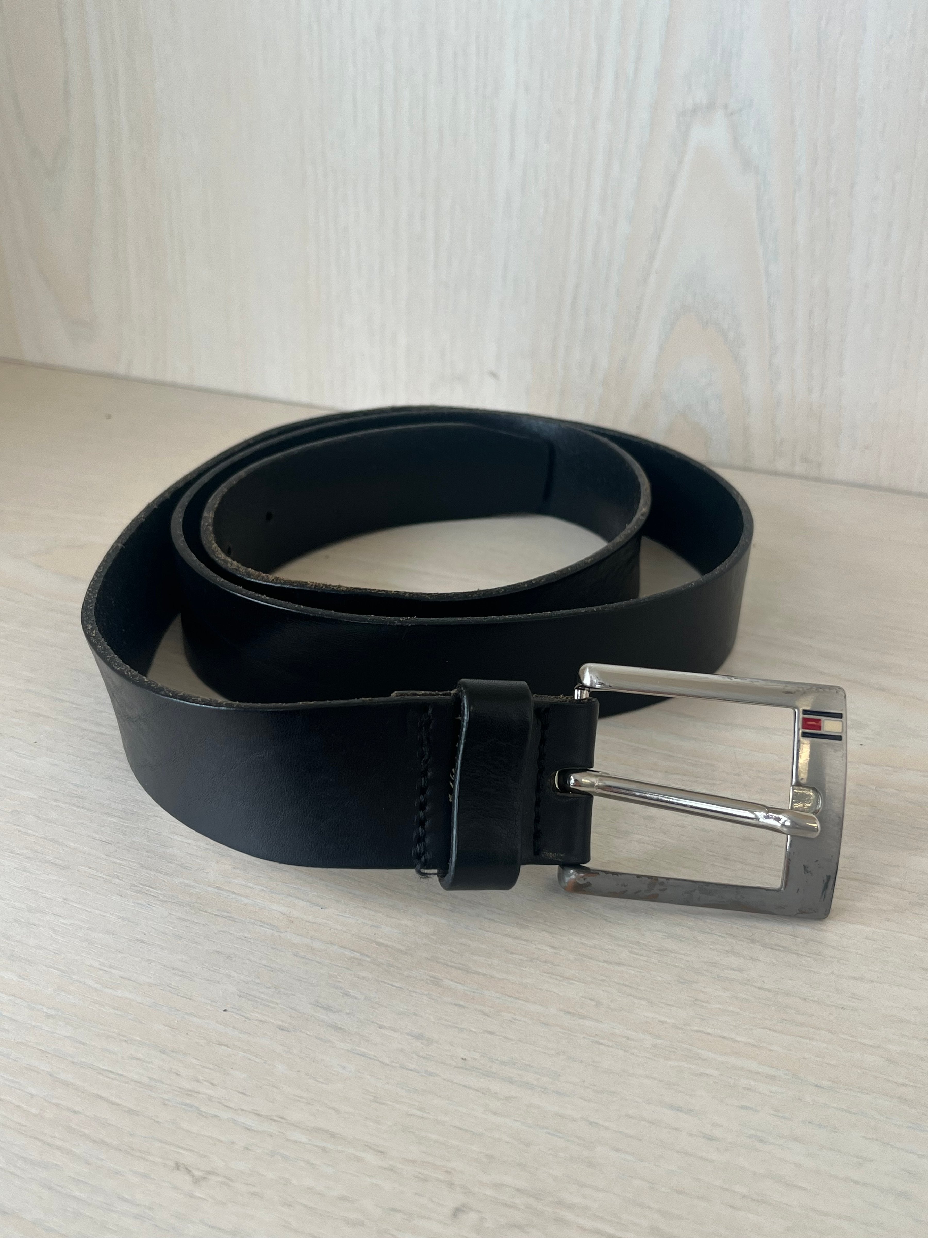 Tommy Hilfiger Ledergürtel Classic Schwarz 100 cm gebraucht