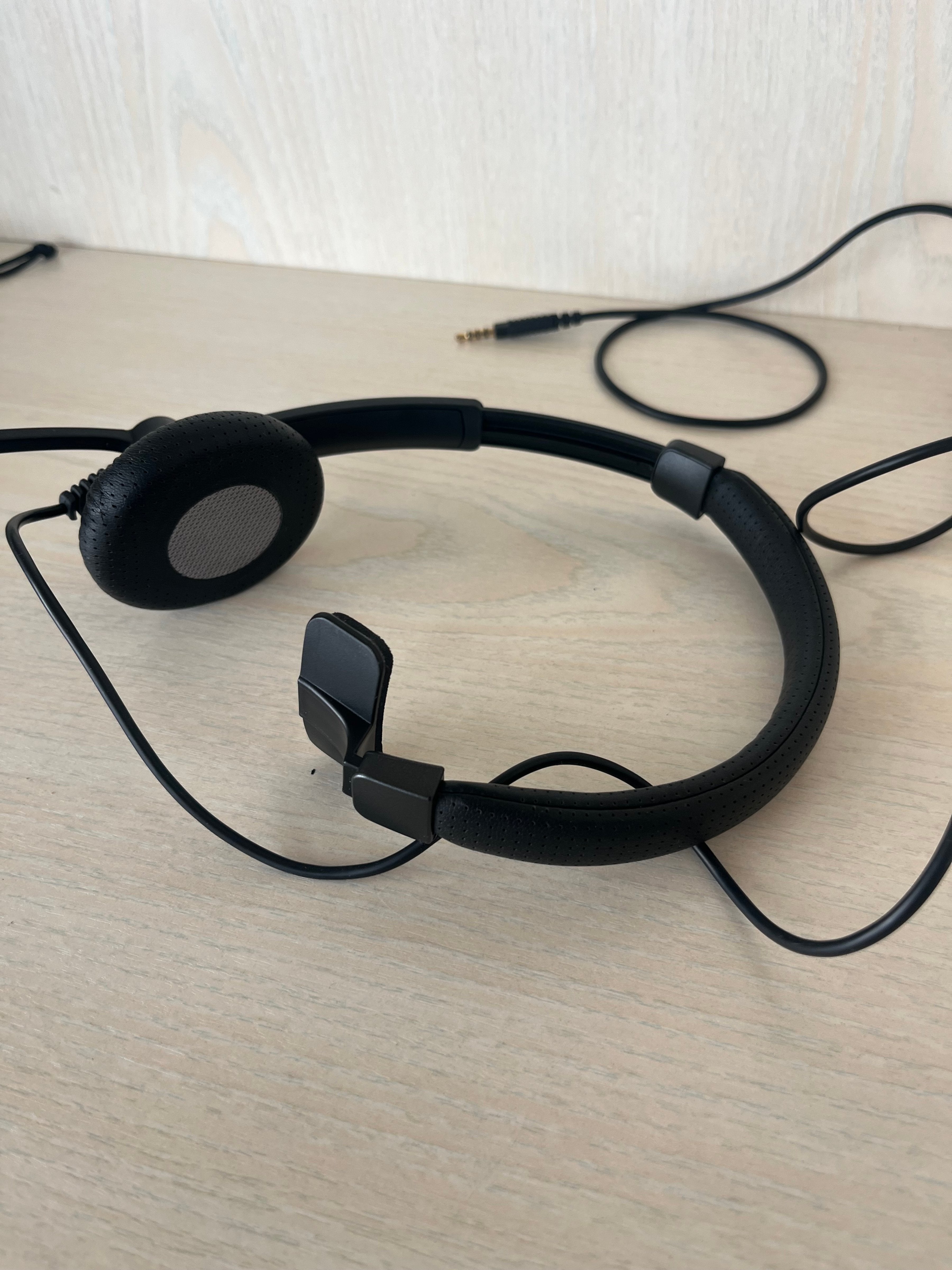 Sennheiser SC 45 Kabel-Headset, Schwarz, Sehr Gut