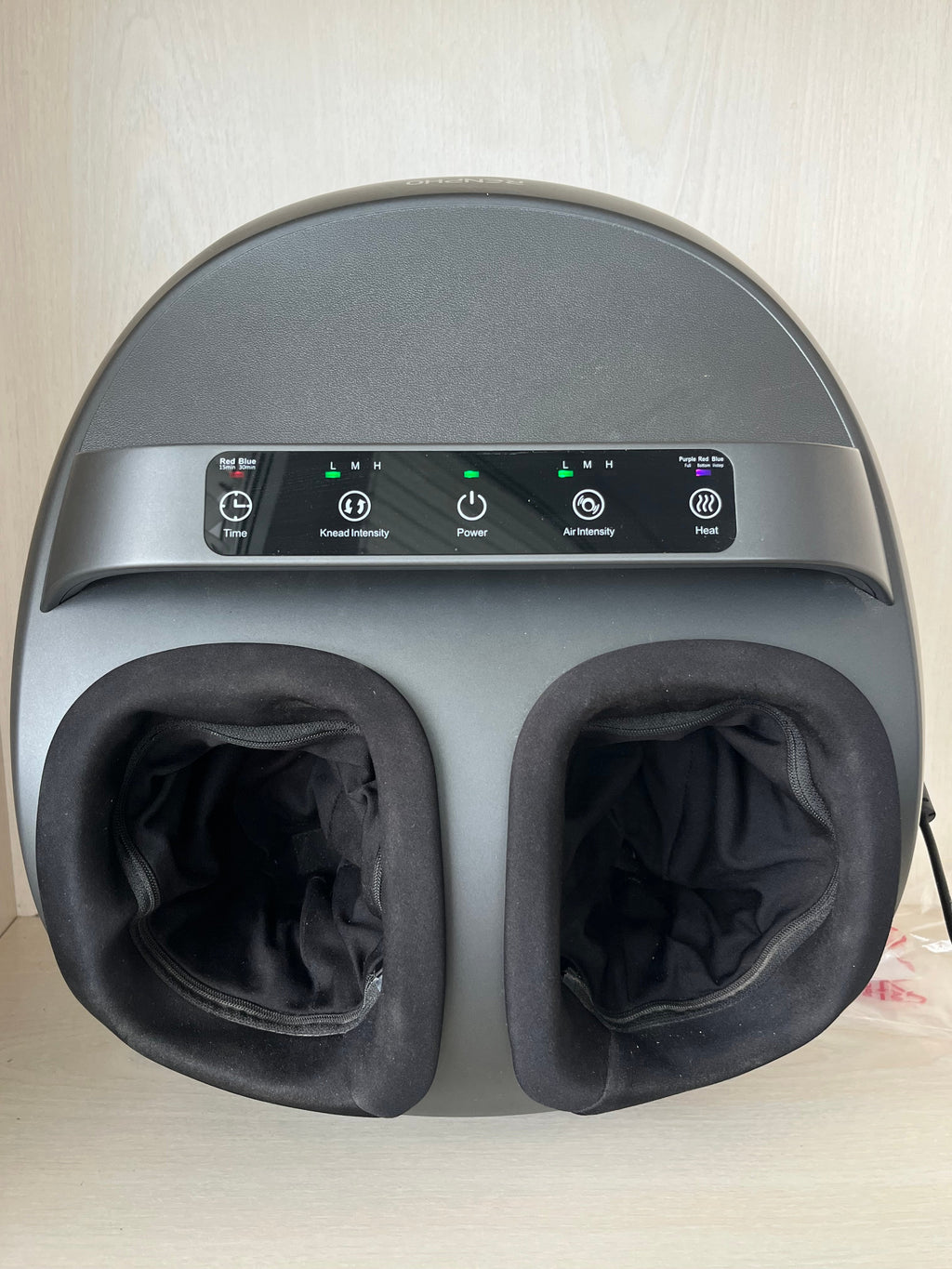RENPHO Foot Massager RP-FM079R, Dark Gray, Compact, Very Good Condition
