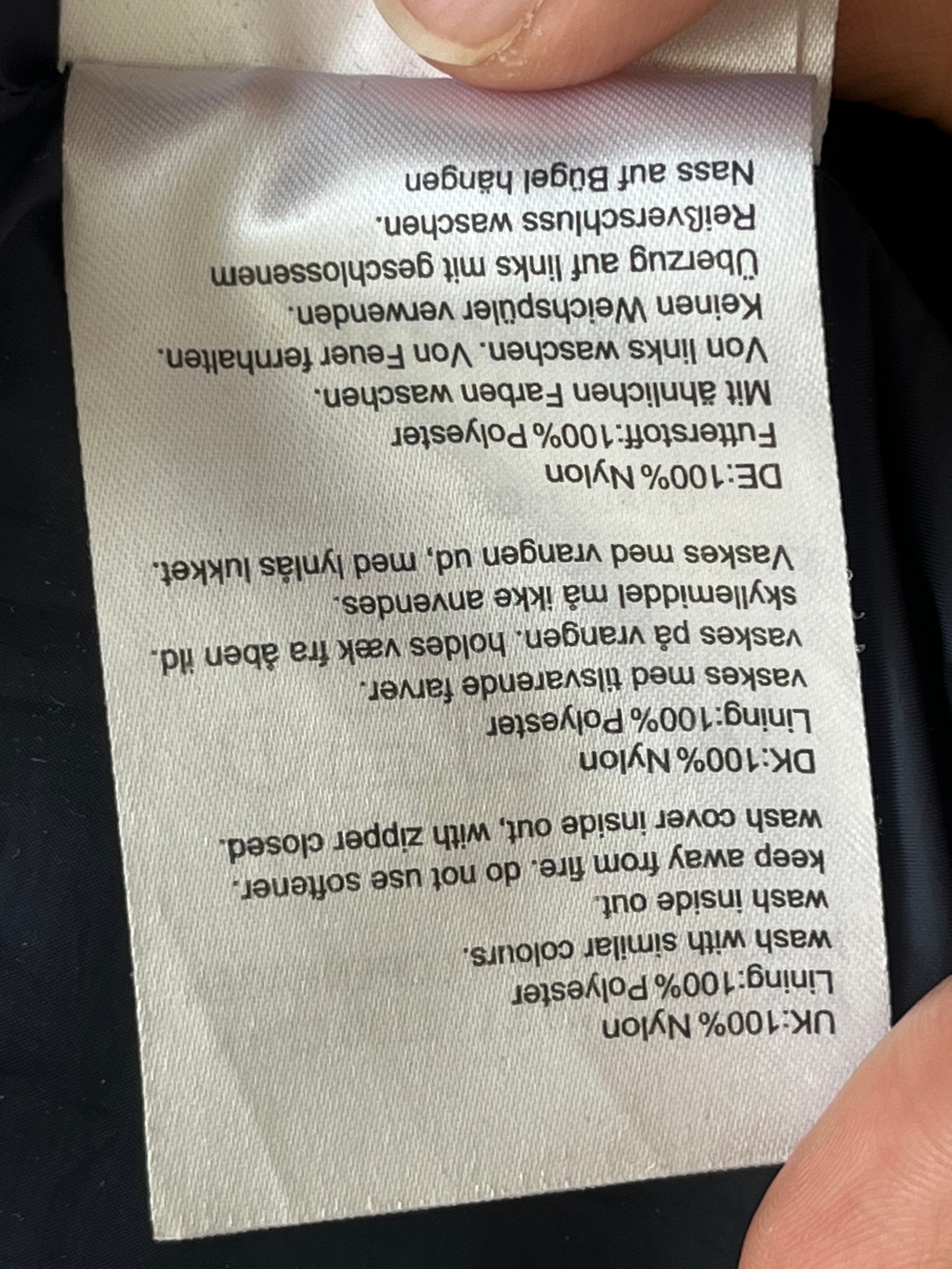 Mads Nørgaard Navy Quilted Bomberjacke, Gr. 12 Jahre, Sehr Gut