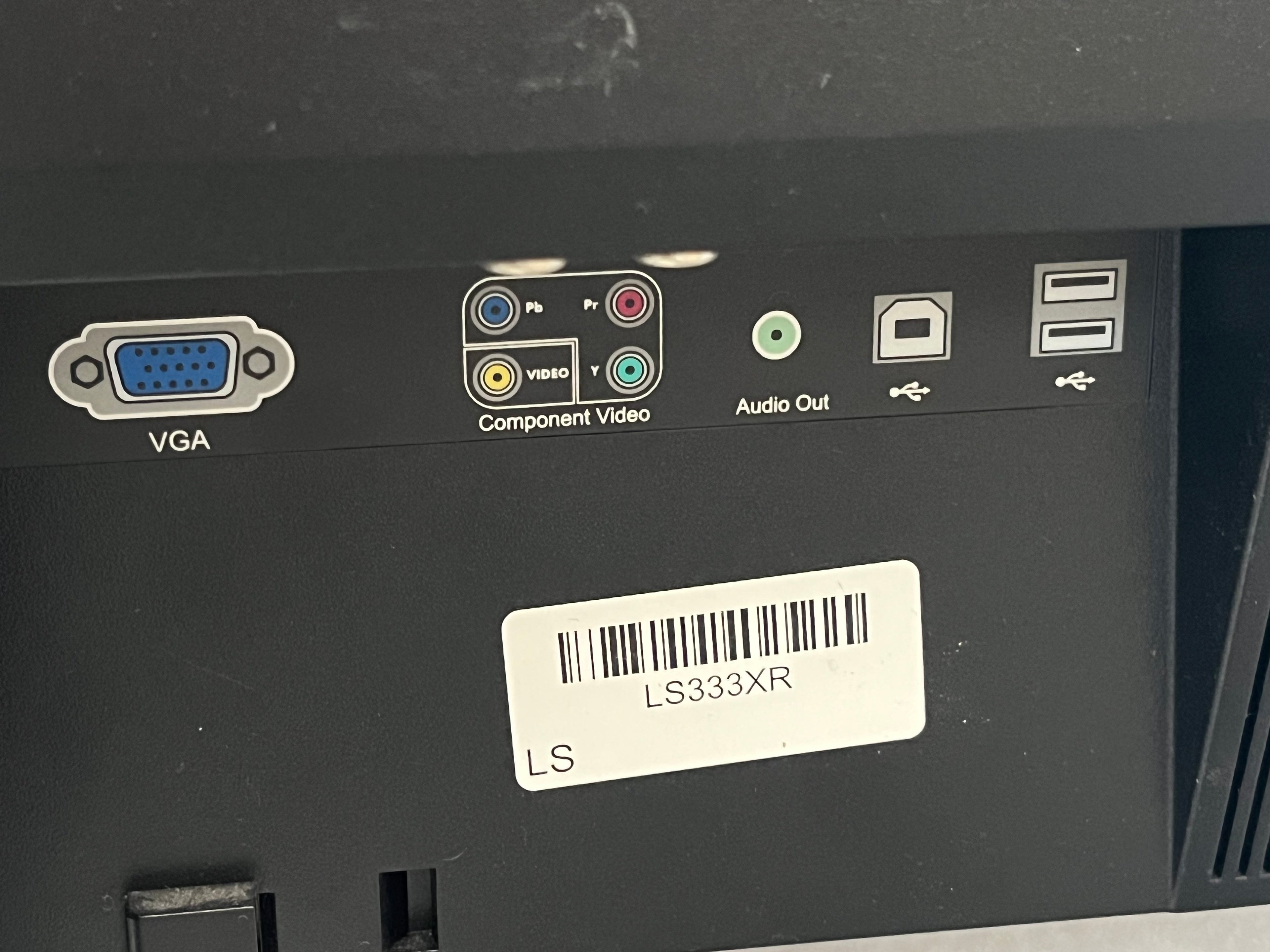 Dell E2016H 20 Monitor, Black, Very Good Condition