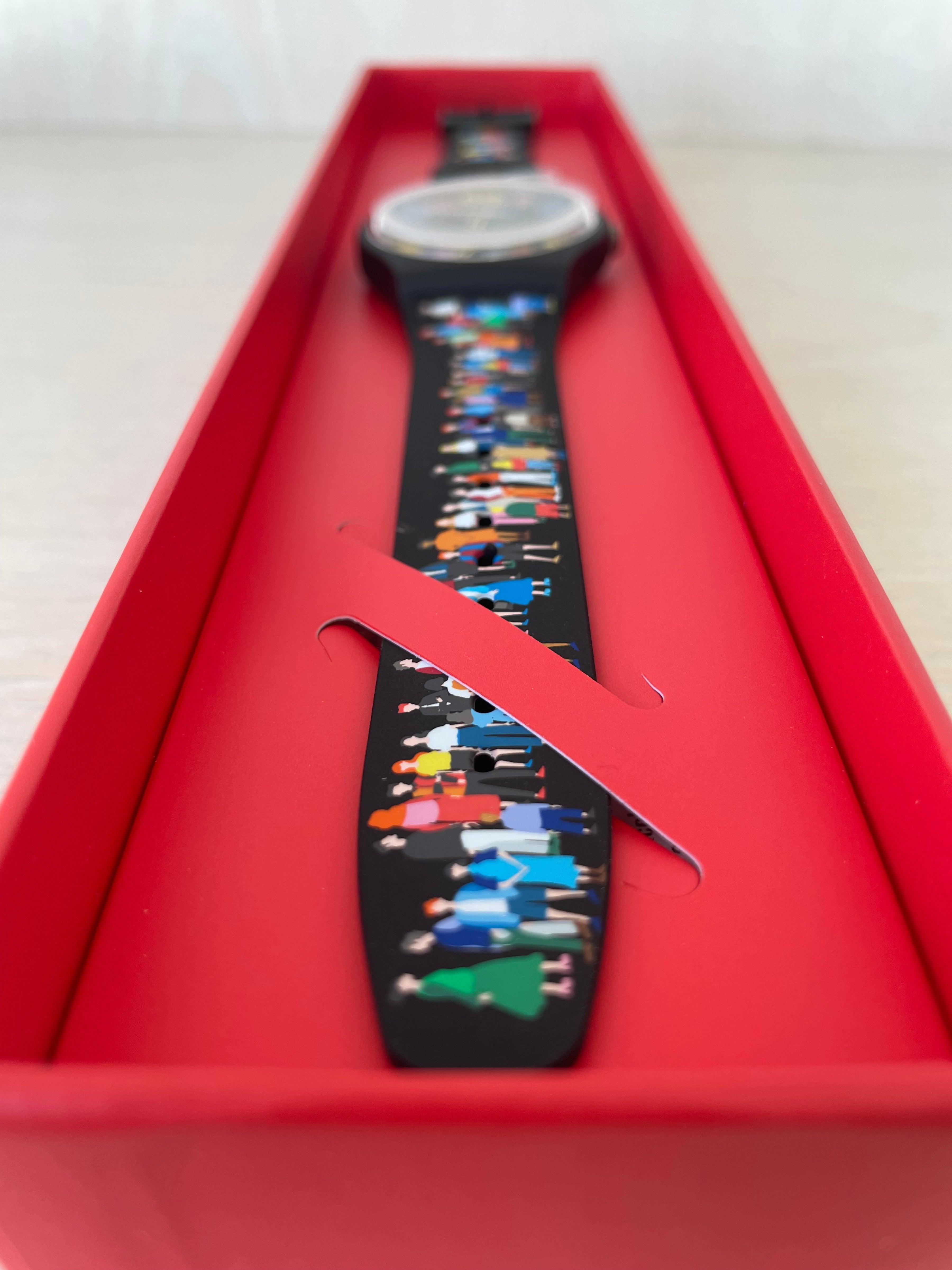 Swatch Aktionär Uhr 2023, Sehr Gut, 25.5cm, Originalbox