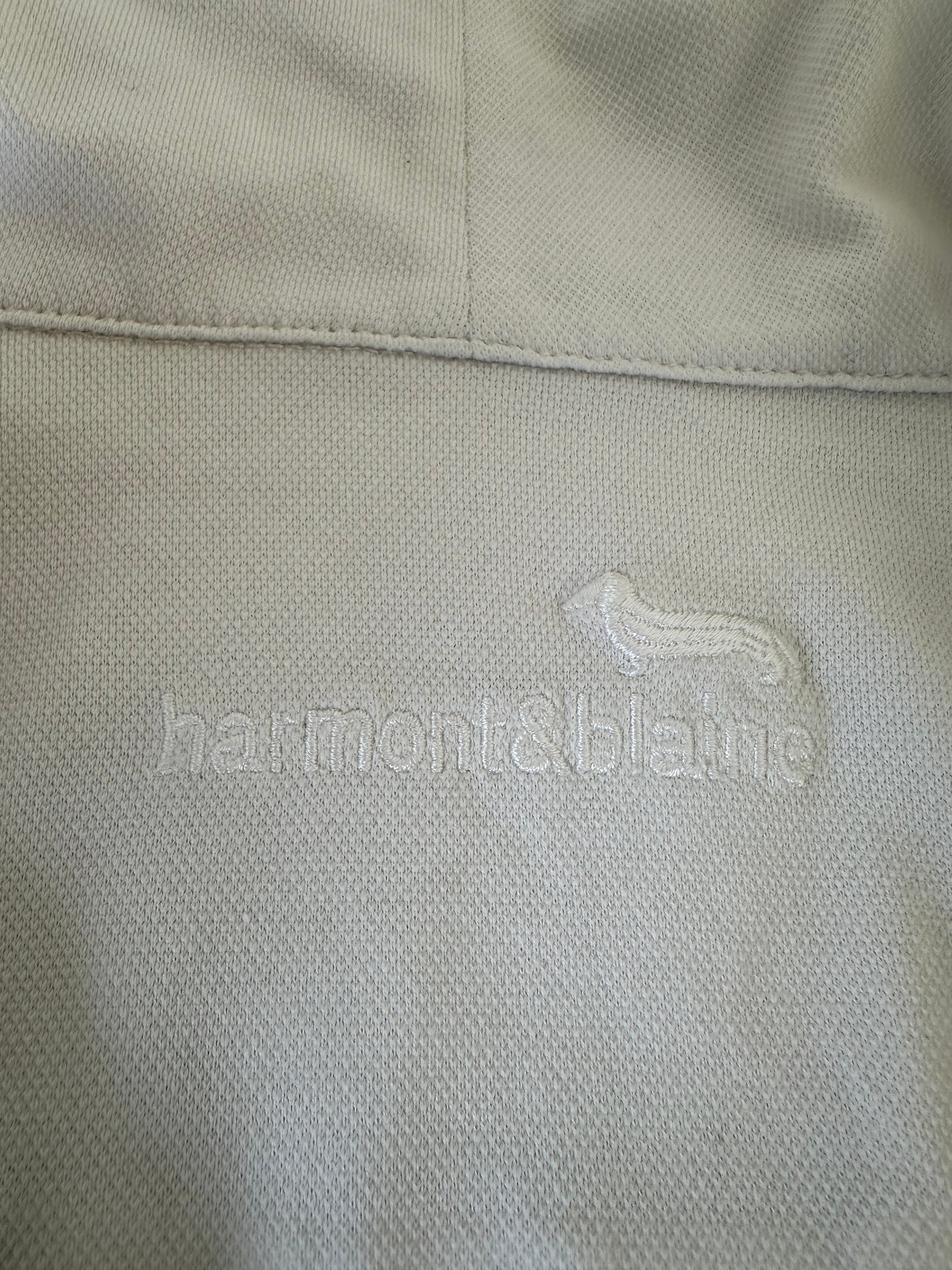 Harmont & Blaine Pullover L | Baumwolle Polo | Weiß | Guter Zustand