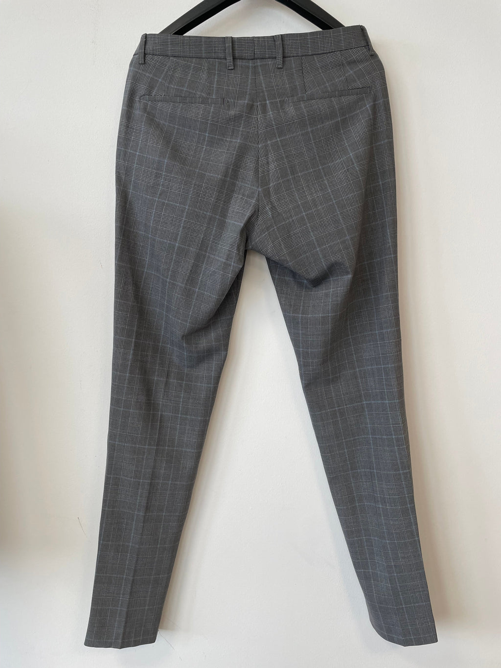 DRYKORN Dynamic Tailoring Anzug Grau Kariert 40L/33 Sehr Gut
