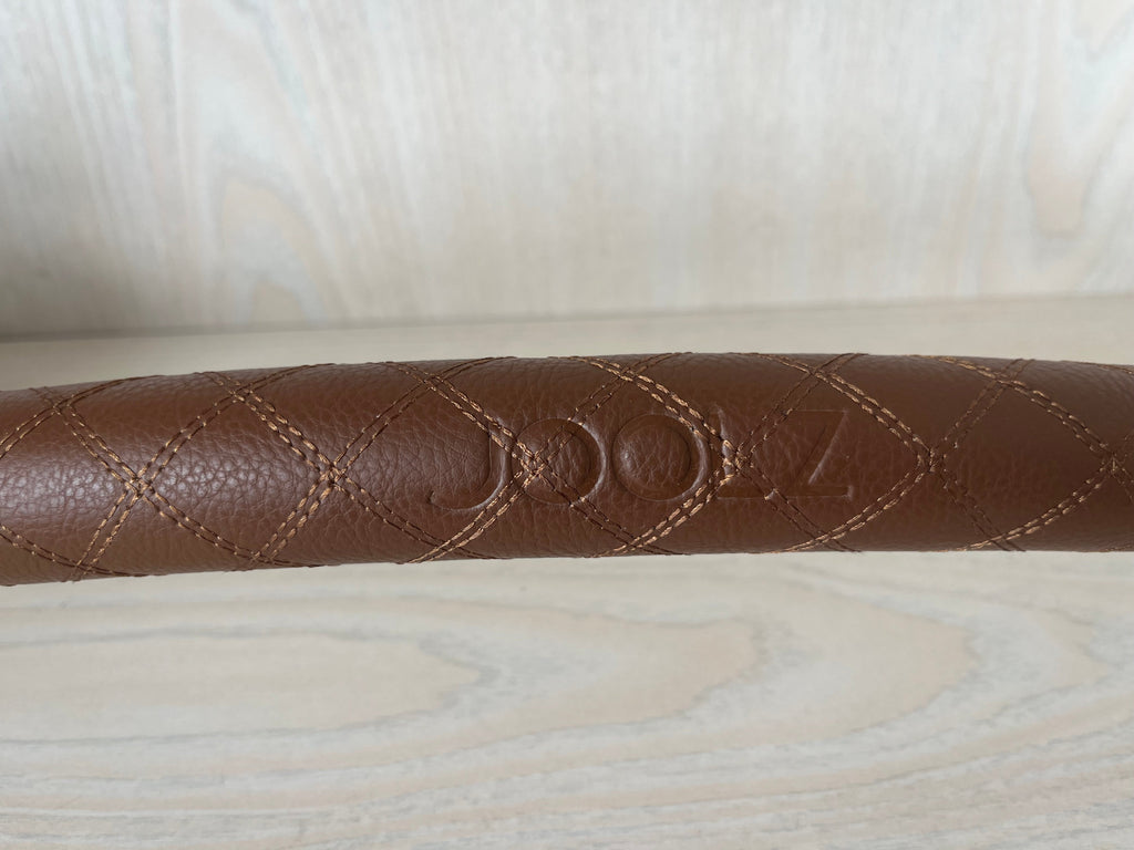 Joolz Universal Bumper Bar, Lederoptik, Braun, Wie Neu, 48x12 cm