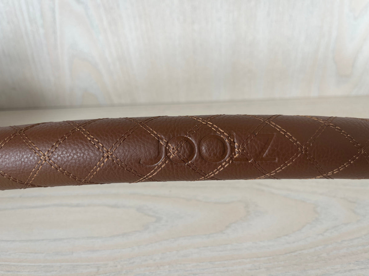 Joolz Universal Bumper Bar, Lederoptik, Braun, Wie Neu, 48x12 cm
