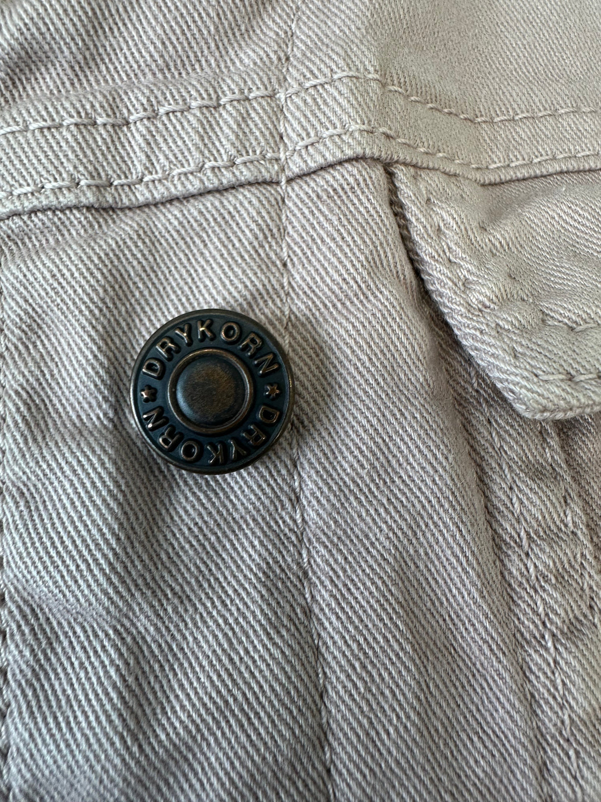 Drykorn Mix & Match Colbert Jacket, Light Beige, Size 3, Very Good