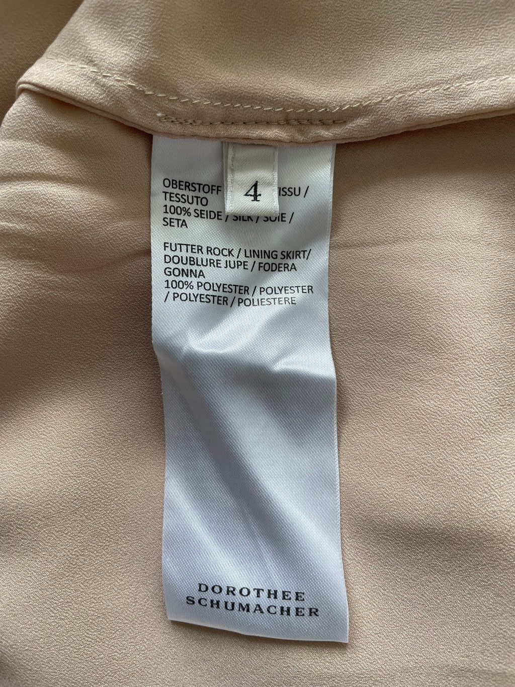 Dorothee Schumacher Seidenset, Rose, EU 38, Sehr Gut
