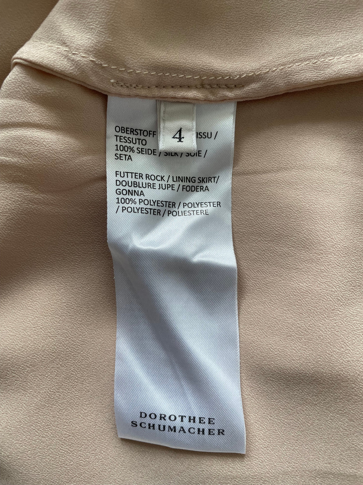 Dorothee Schumacher Seidenset, Rose, EU 38, Sehr Gut