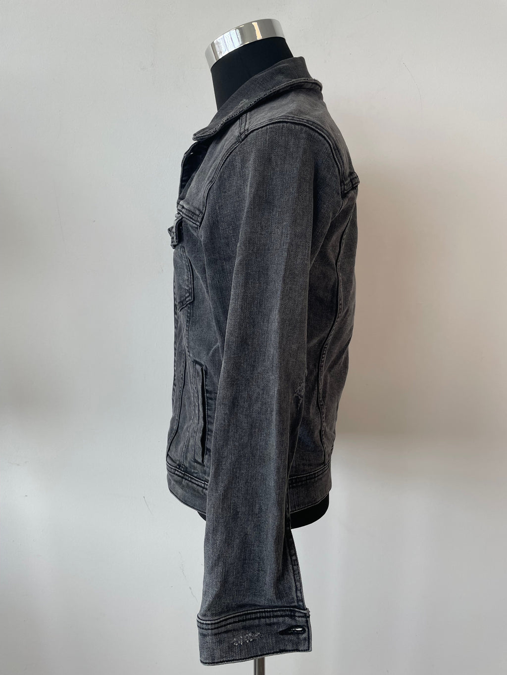 Hollister Epic Flex Jeansjacke Schwarz S, Sehr Gut