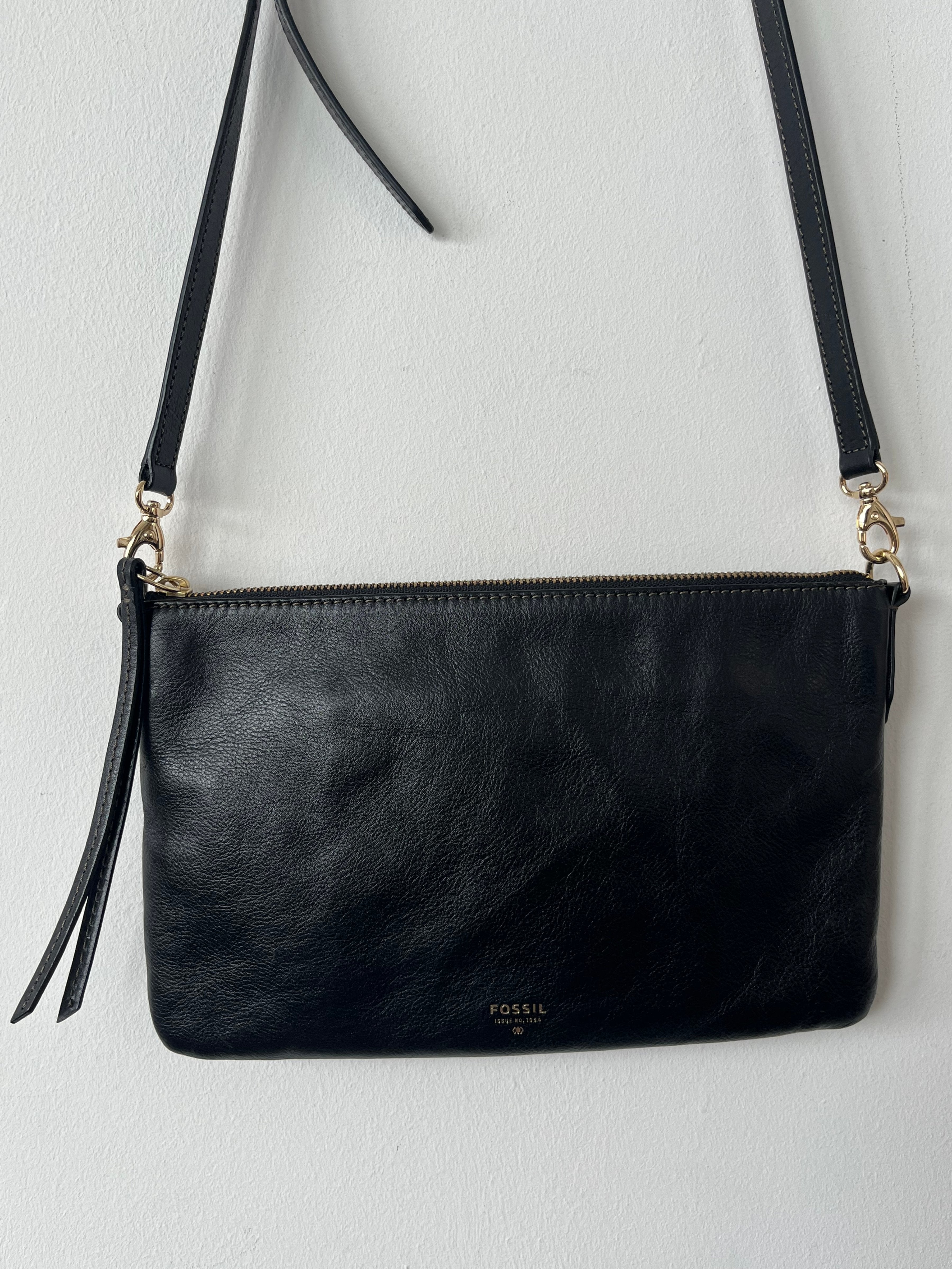 Fossil Sydney Crossbody Bag Medium Leather, Very Good, 28x18cm