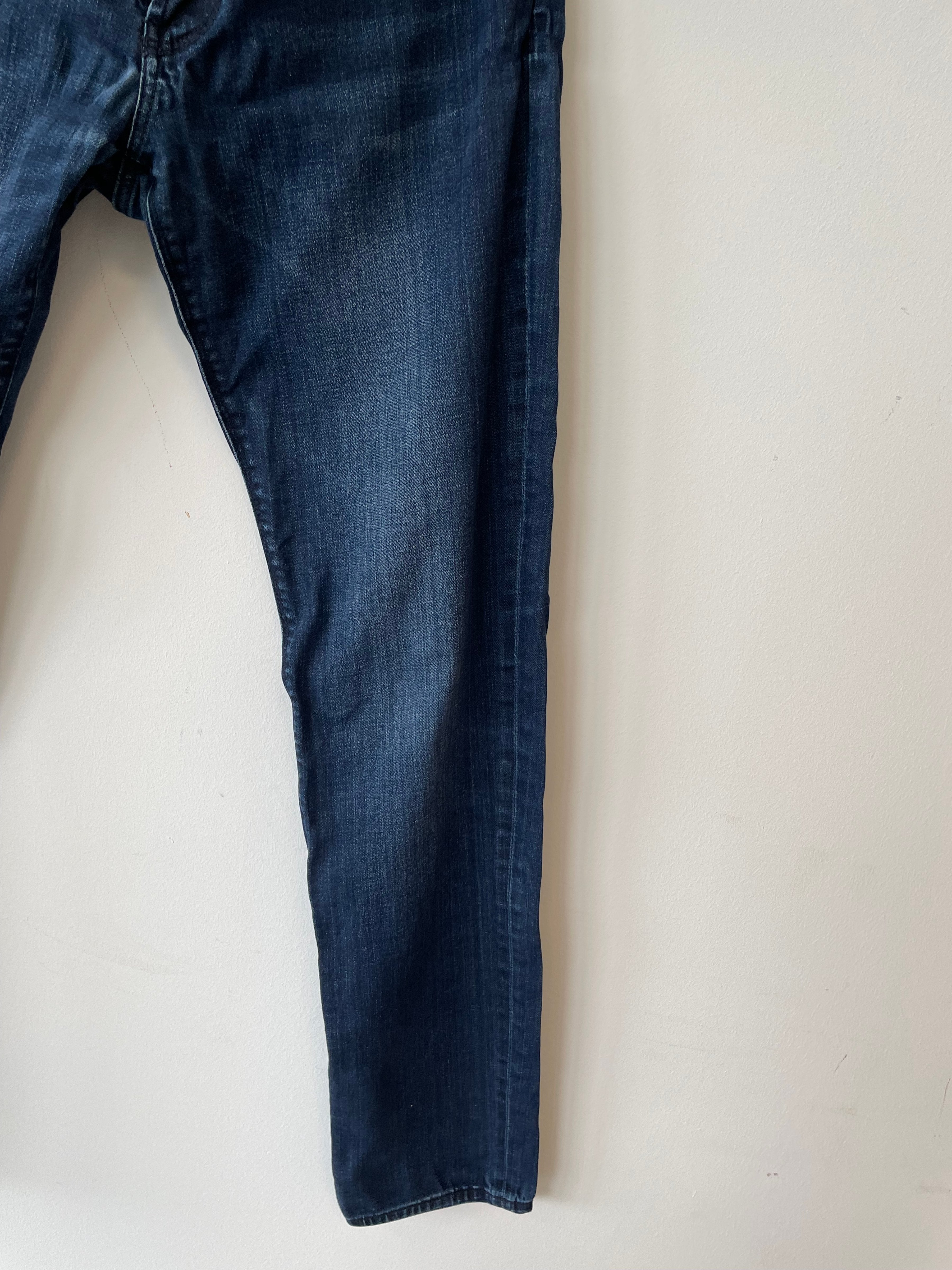 Giorgio Armani Herren Jeans – Classic Straight, Baumwollmix, W33, Defekt