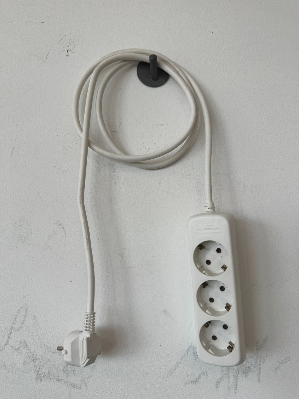 IKEA KOPPLA Steckdosenleiste, 3-fach, Weiß, 1,5m, gebraucht