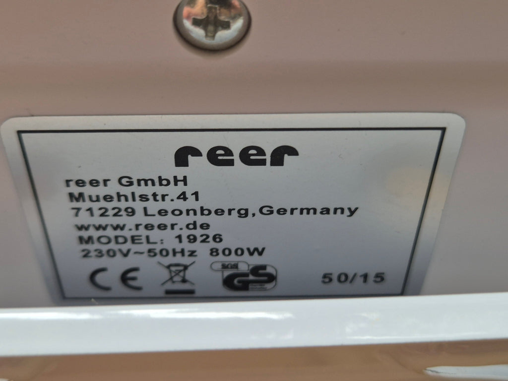 Reer FeelWell Compact Changing Table Heater, White/Grey, Very Good Condition