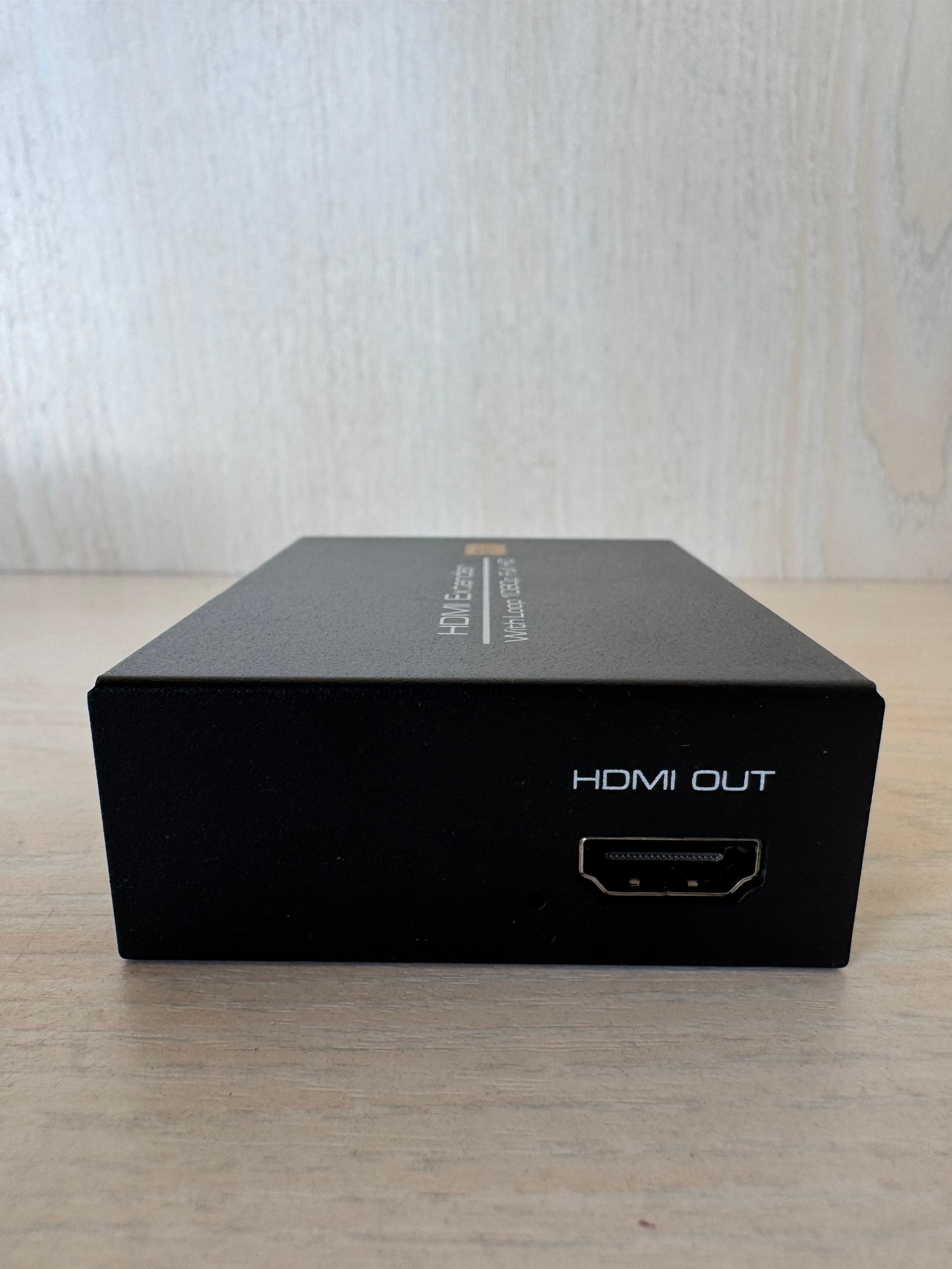 Monoprice Blackbird HDMI Extender Black Non-functional 6x9x2.5cm