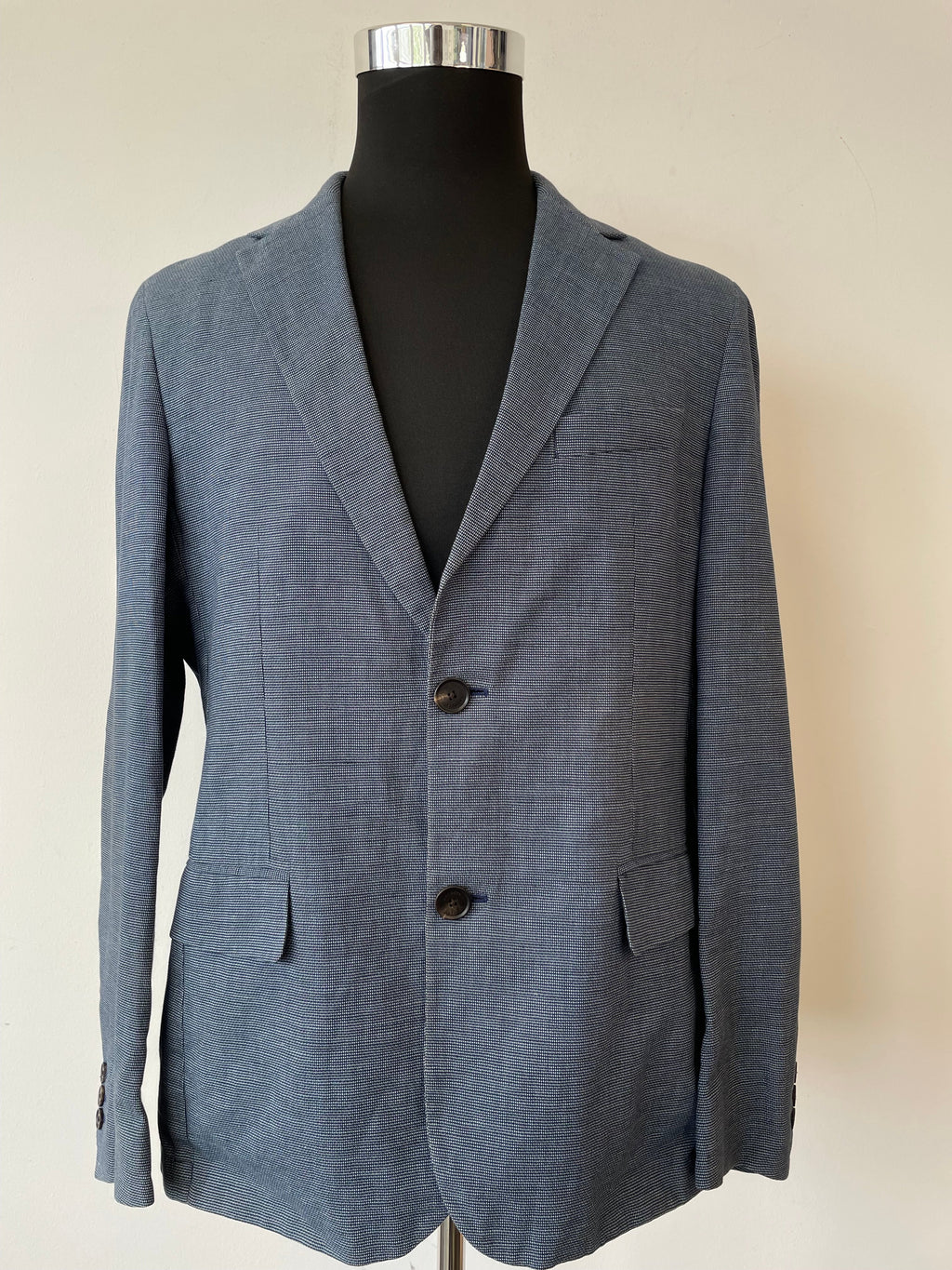 Lacoste Men's Slim Fit Suit, 2-Piece, Blue, Size FR 52 (L), Very Good