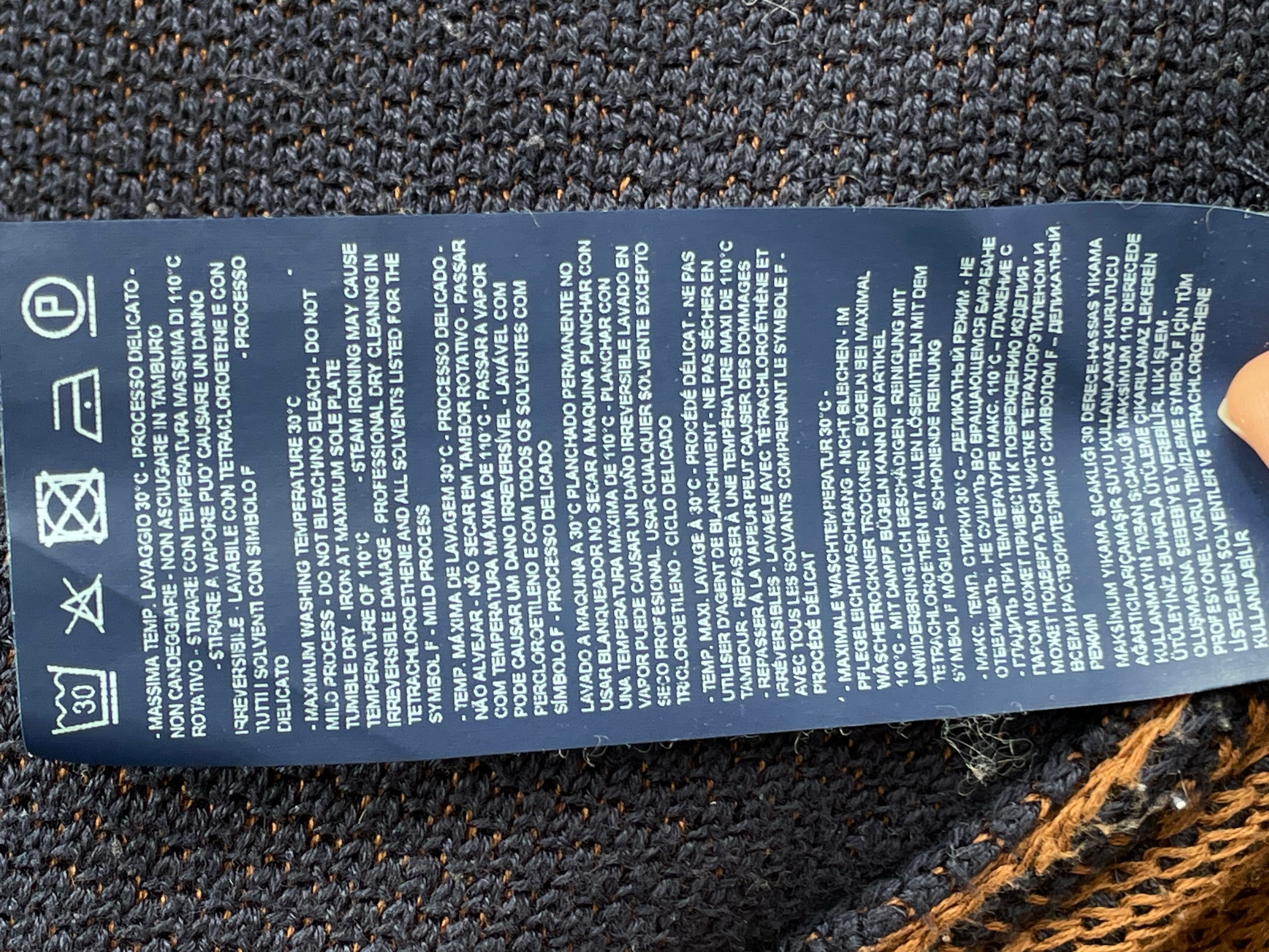 Armani Exchange Herren Strickblazer – Navy, Größe XL, Sehr Gut