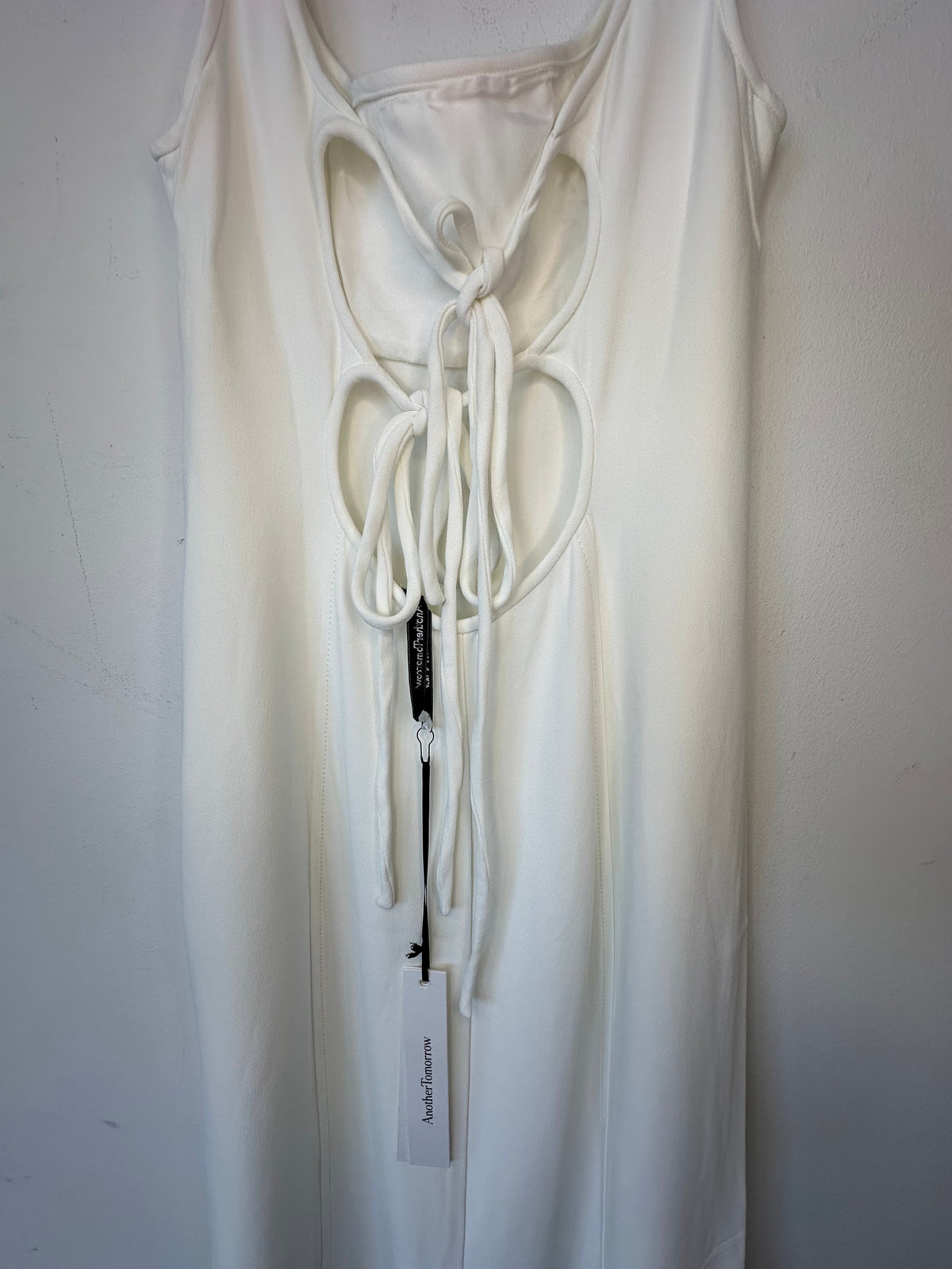 Another Tomorrow Kleid A124DRO76-VI Weiß Gr. 42 Neu