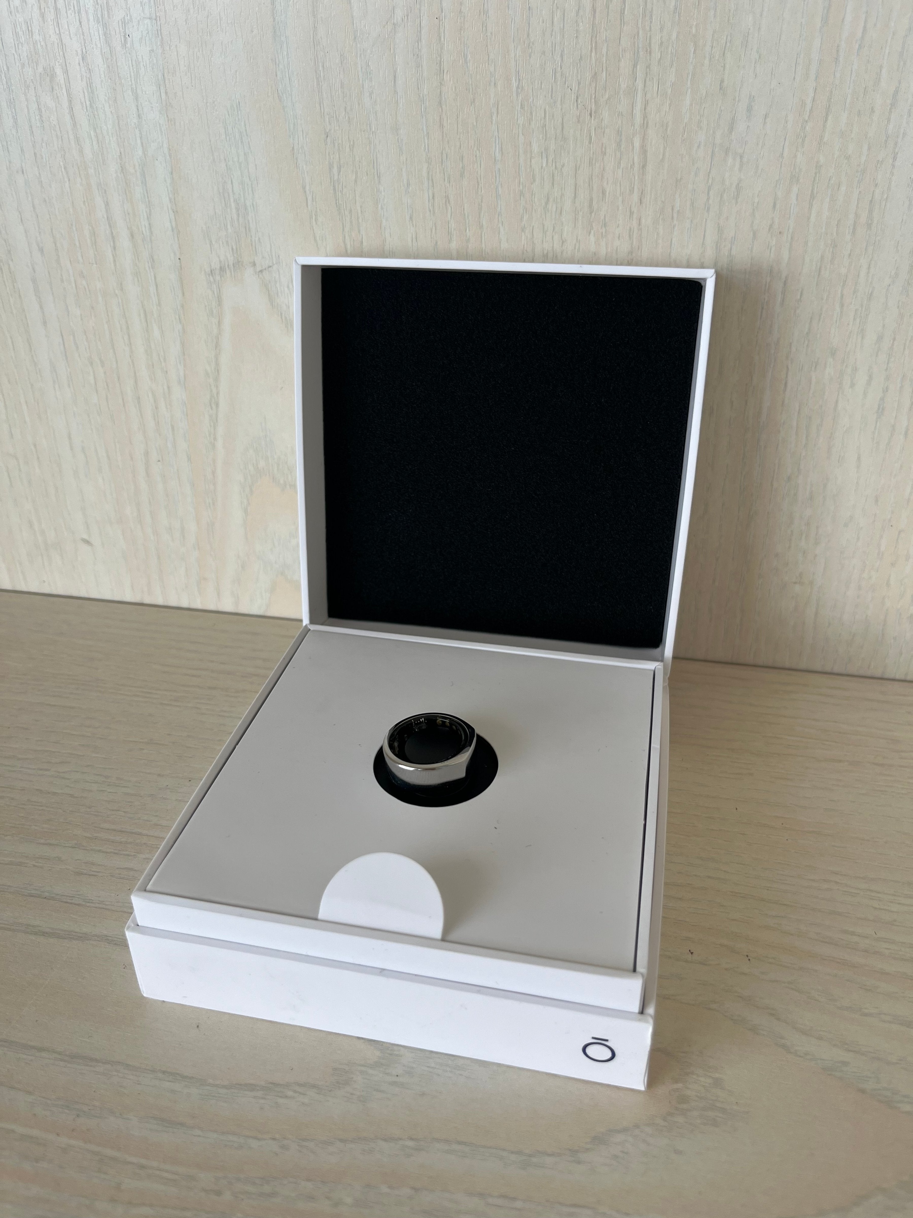 Oura Ring Gen3 Heritage Silver US6, Very Good Condition