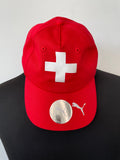 Puma Swiss Soccer Team Cap, Red, Like New