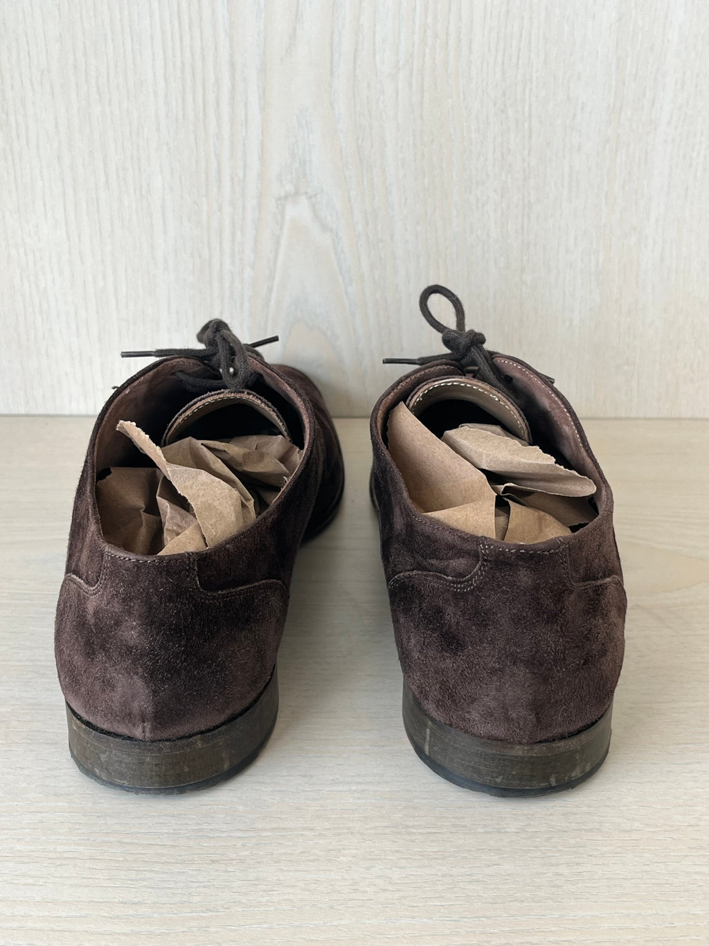 Rizzolli Suede Oxfords Brown 42.5 EU Very Good