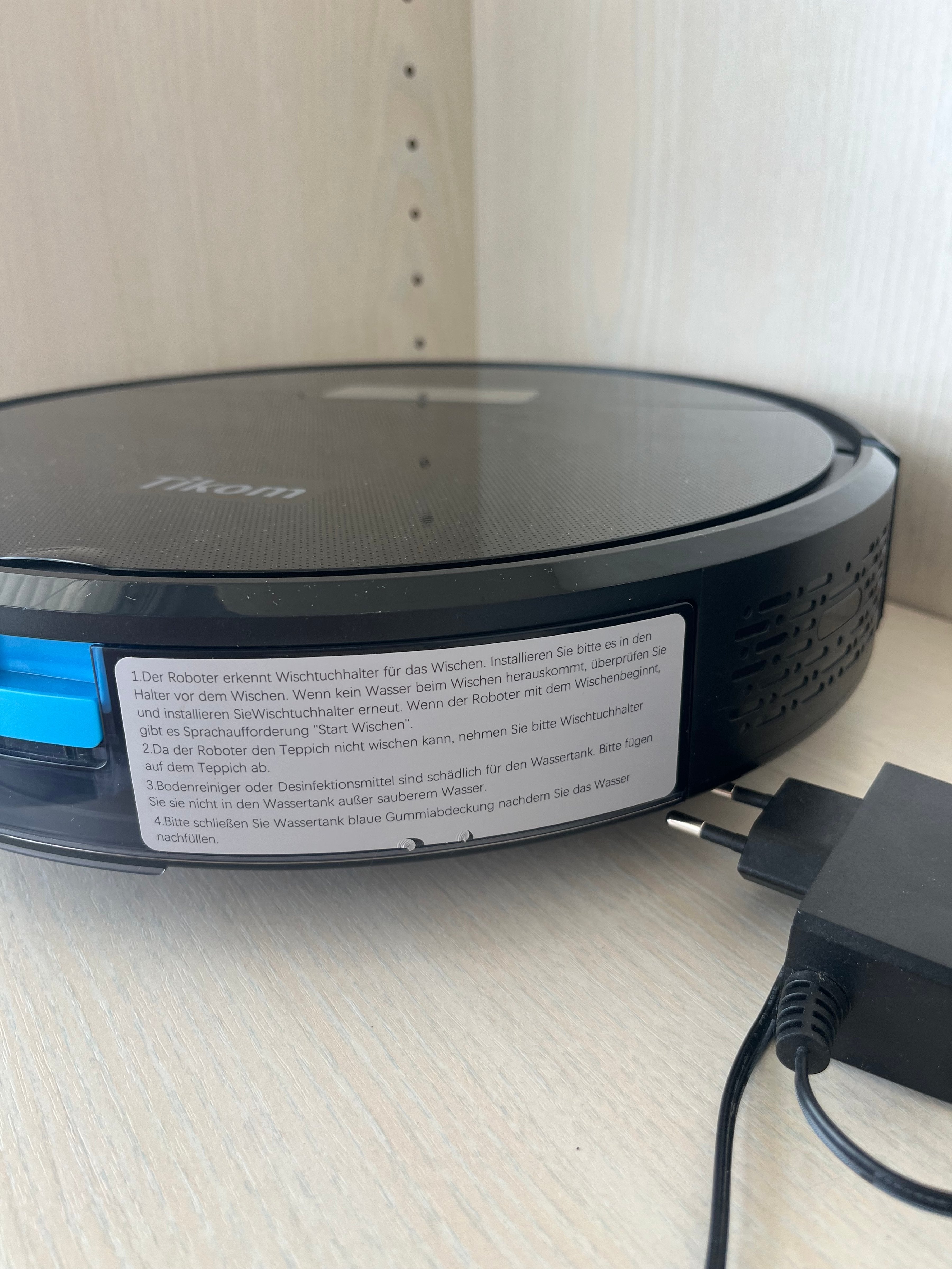 Tikom Saugroboter G8000 Pro, Schwarz, 35 cm, Zustand: Gut