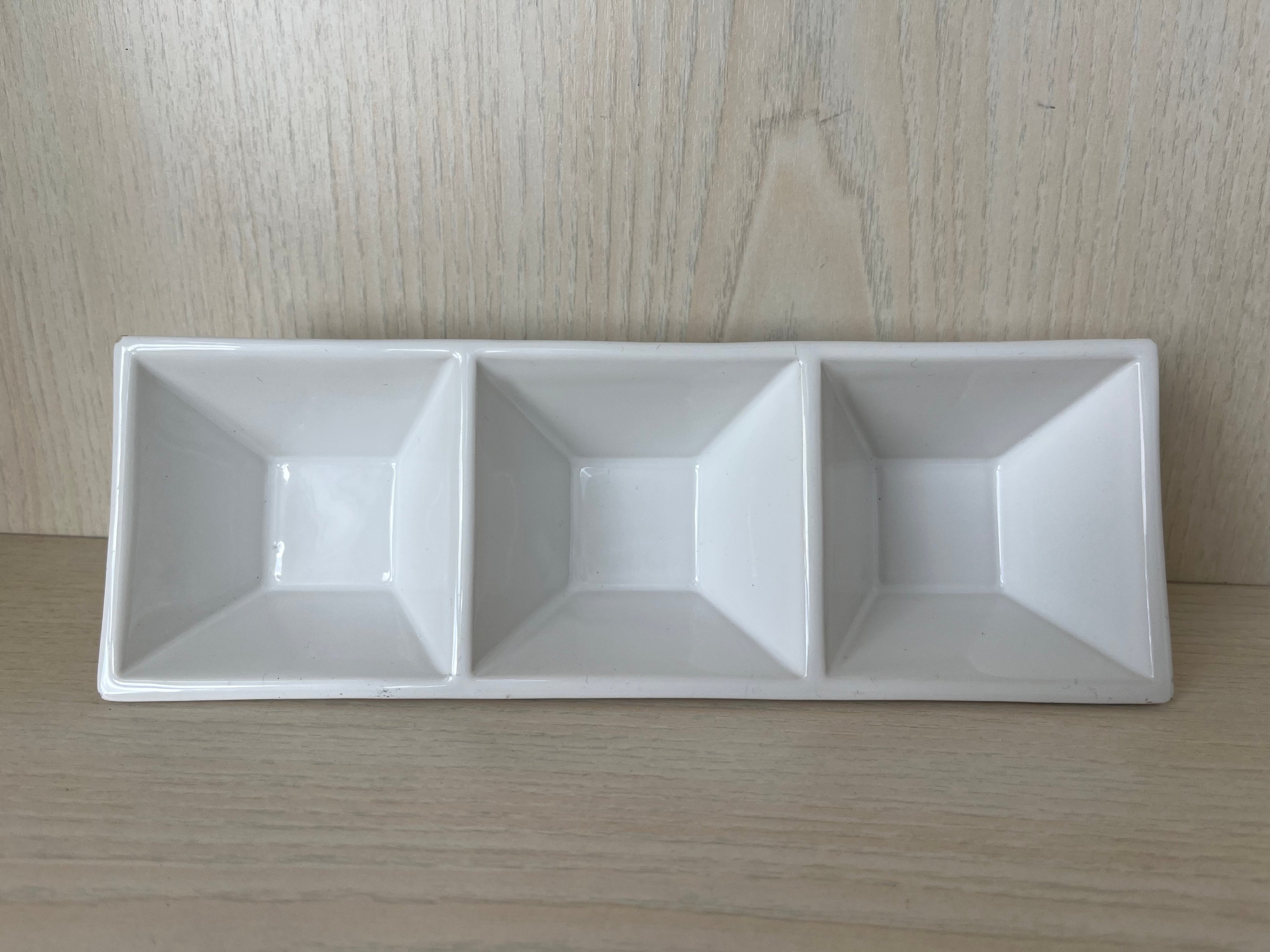 ASA Selection Vorspeisenplatte, Weiß, 3-Fach, 11.5x3.75 Zoll, Sehr Gut