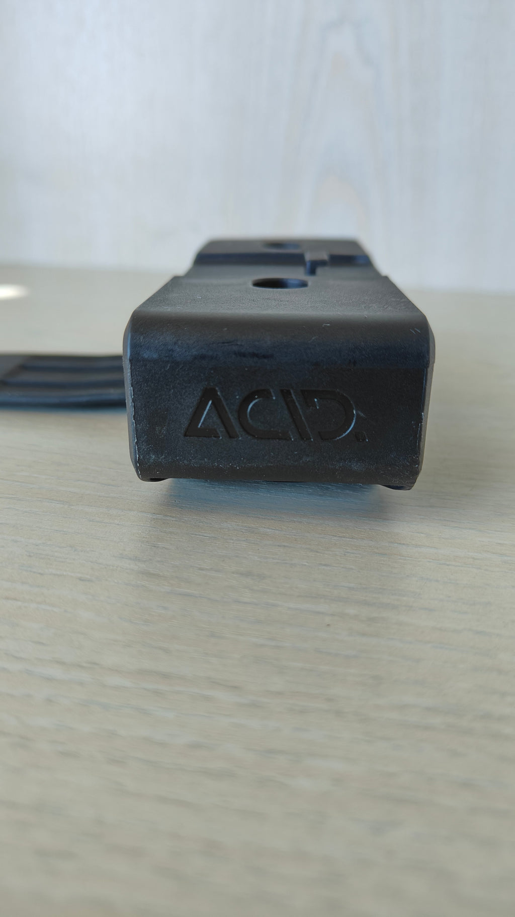 ACID RIGID 100 PURE Faltschloss, Schwarz, Sehr Gut, 104 cm