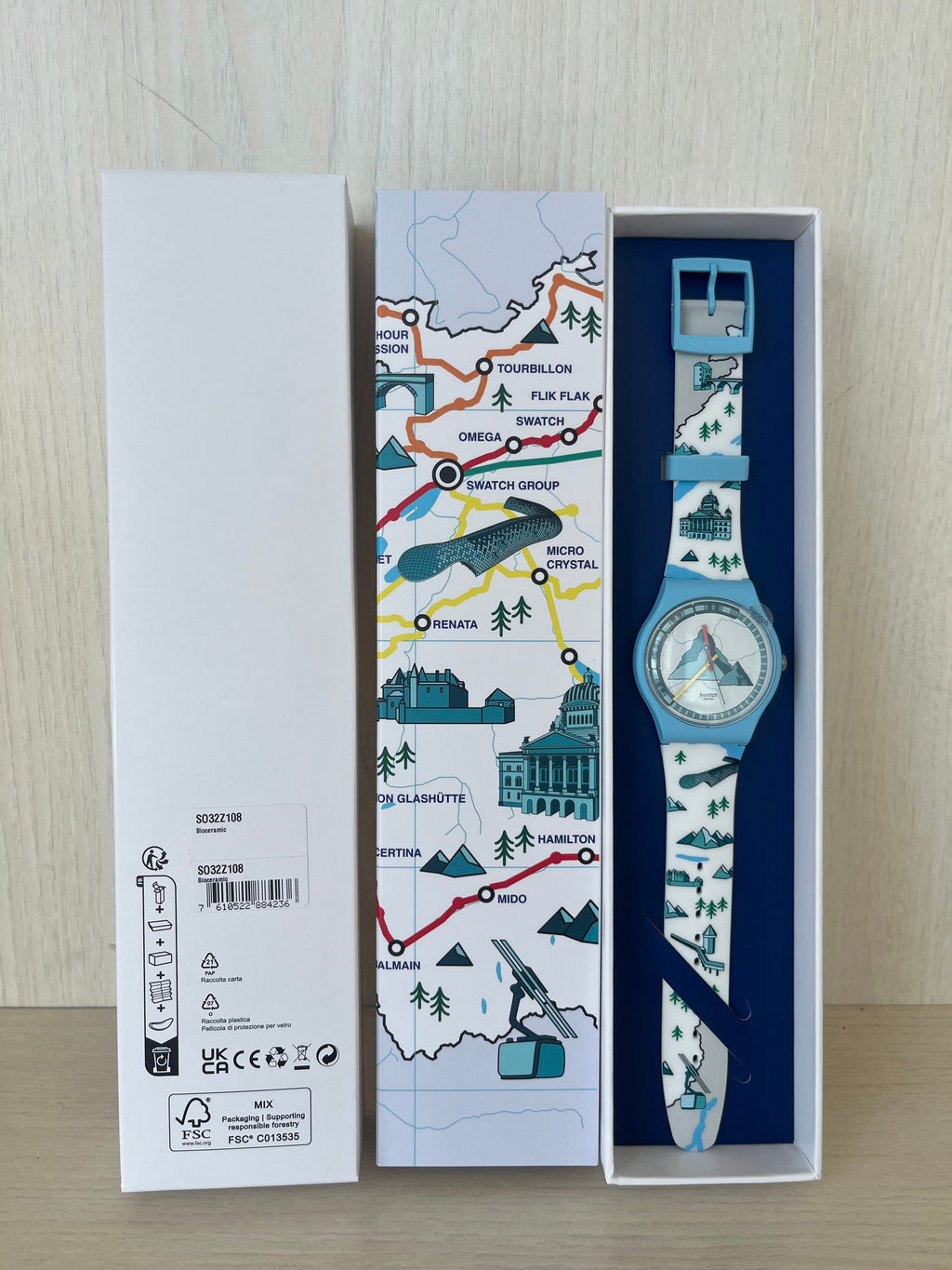 Swatch Shareholder Uhr Neu 25 cm 2024