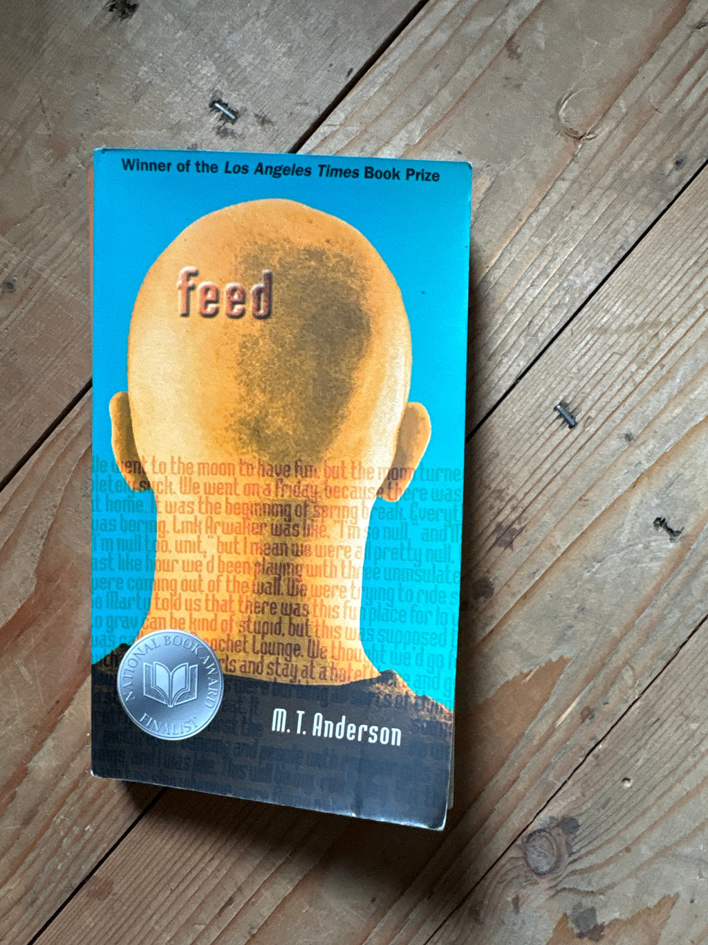Feed by M.T. Anderson – Paperback, Good Condition, Annotations Present