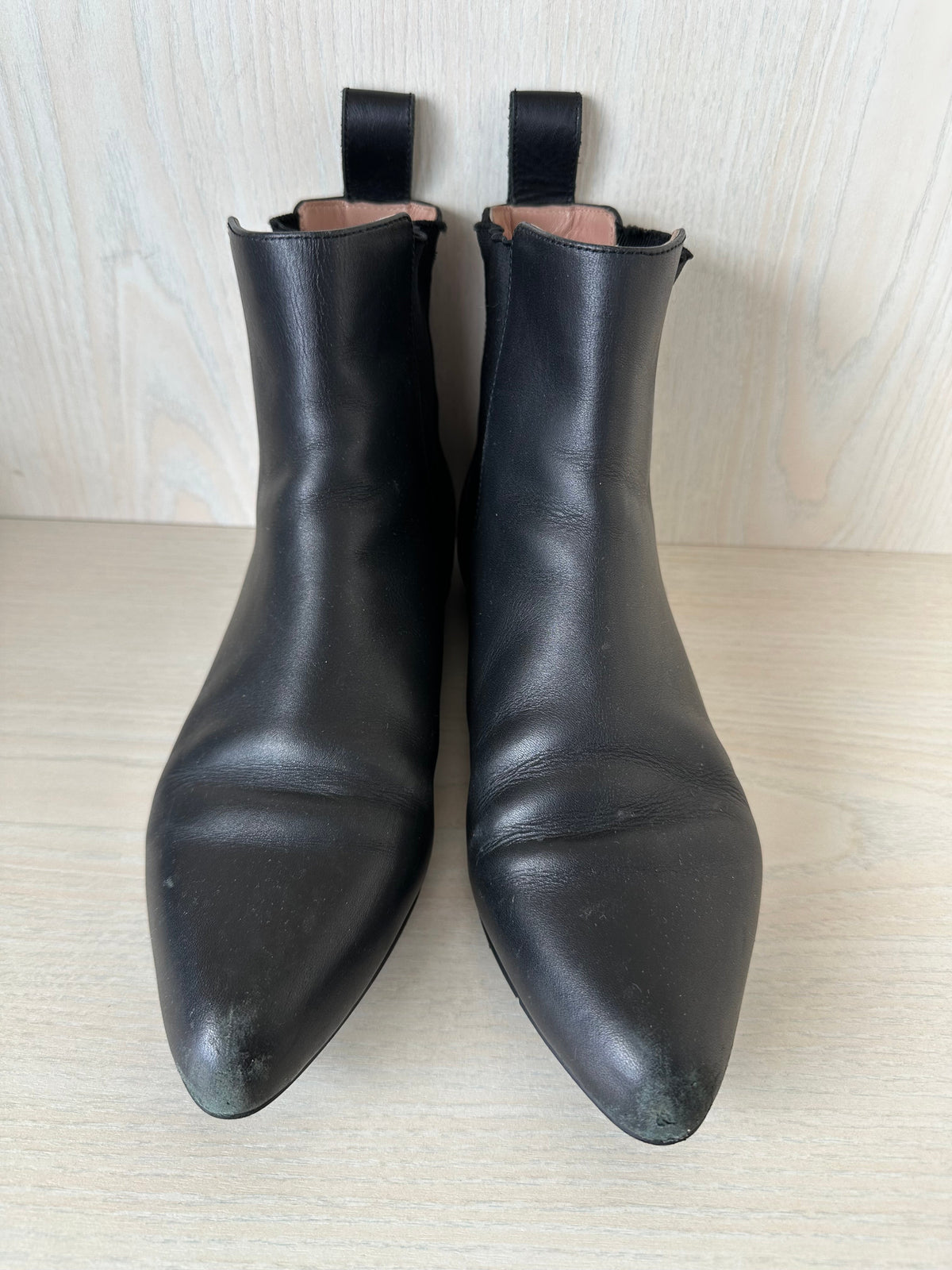 Jil Sander Ankle Boots JN29070, Size 37, Nero, Good Condition