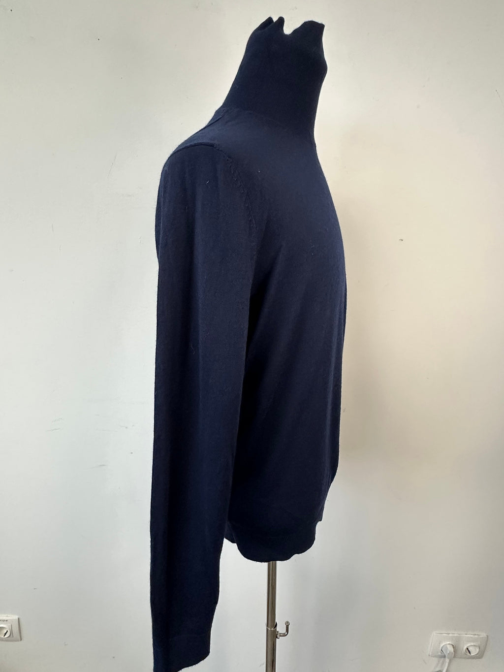 Selected Homme Schwarzer Rollkragenpullover Größe M – sehr guter Zustand
