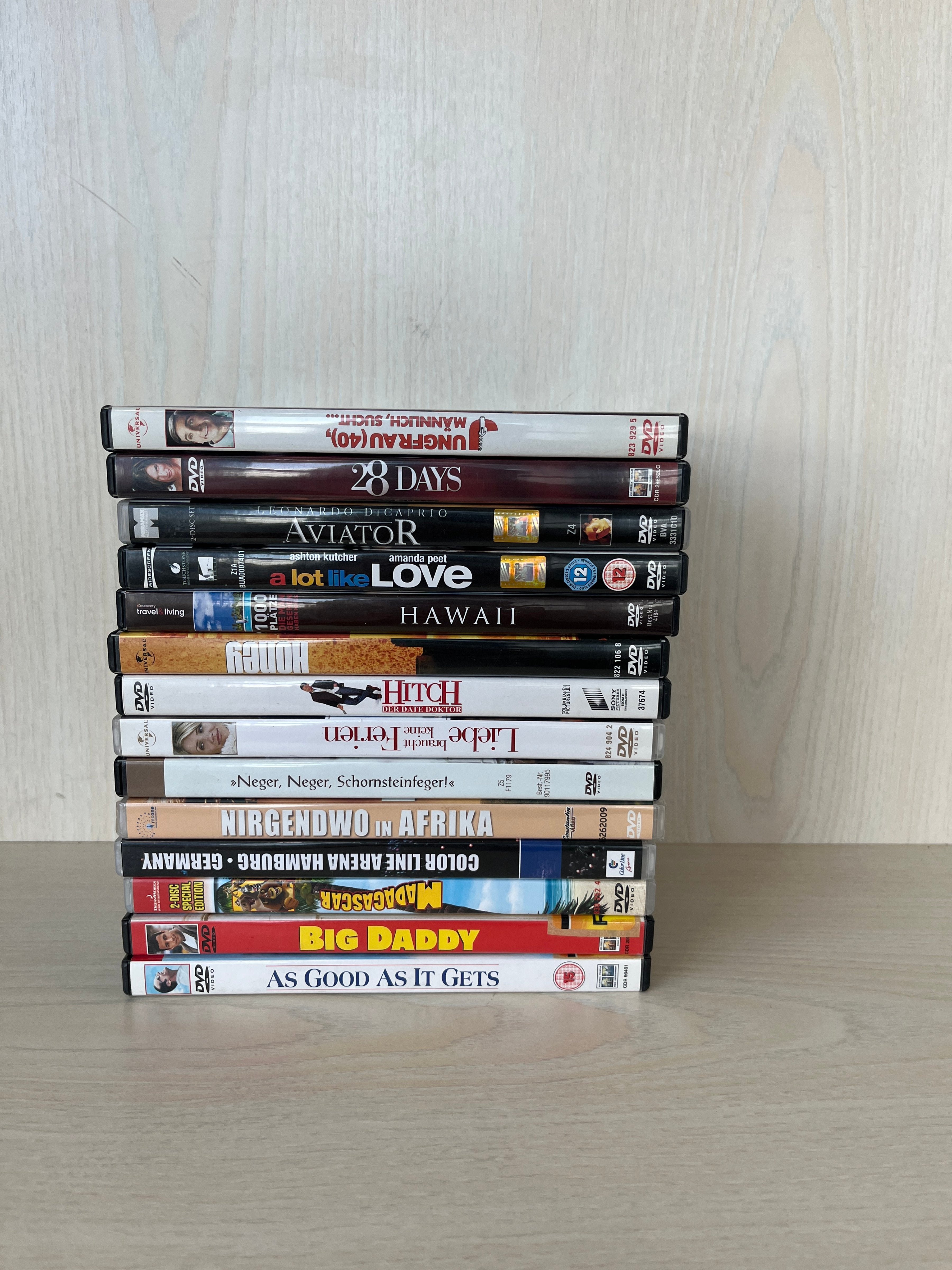 DVD Movie Collection Mixed Genre Set - Very Good Condition