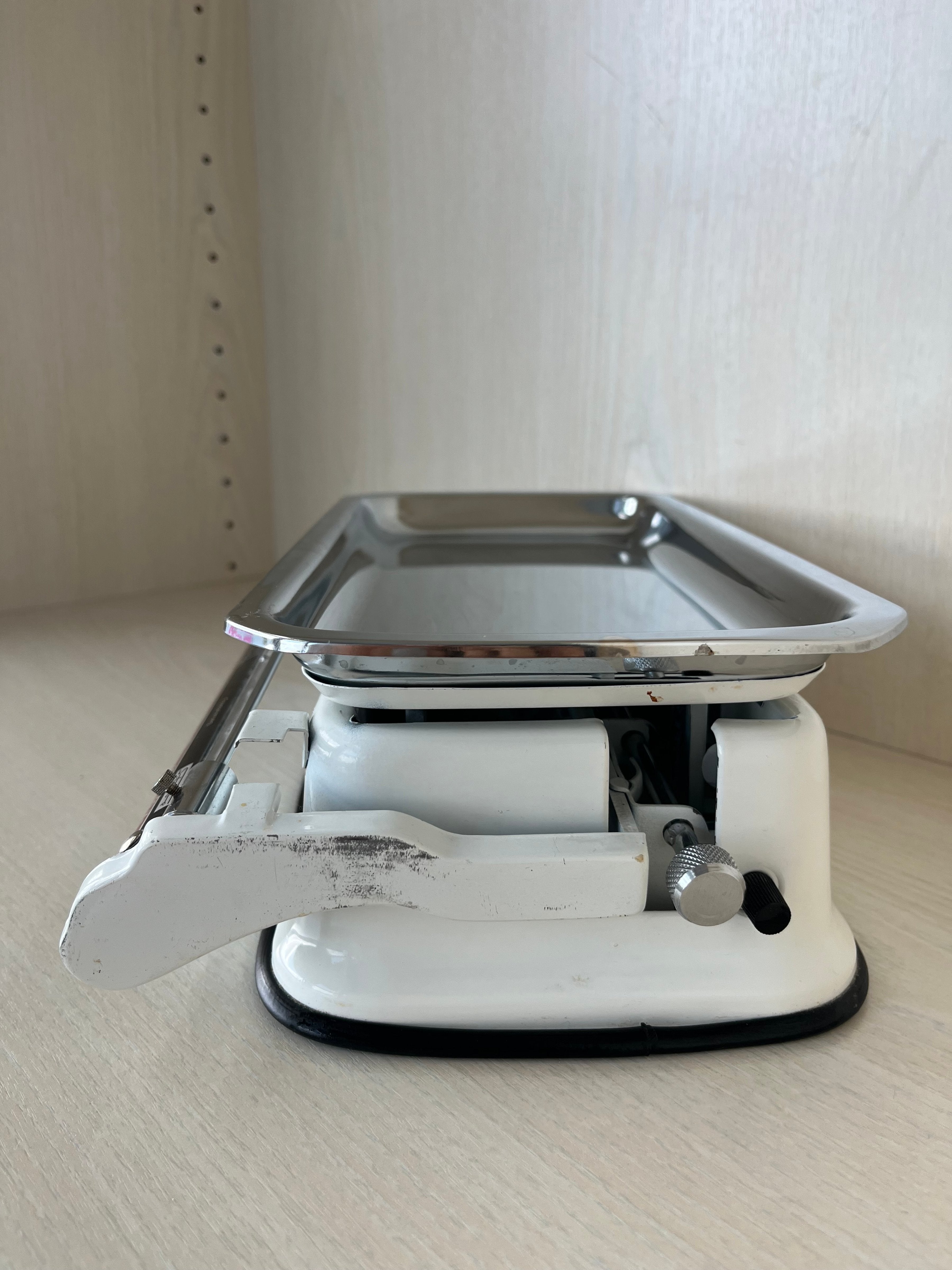 Stube Küchenwaage Vintage Feintarierung, Chrom, Sehr Gut, 12 kg