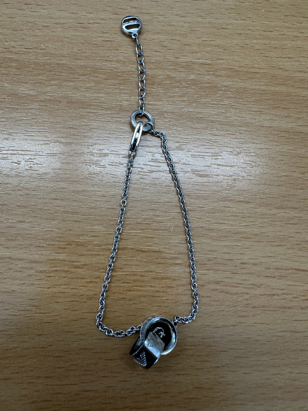 Emporio Armani Moon Bracelet – Sterling Silver, Gold Plated, Silver, Adjustable