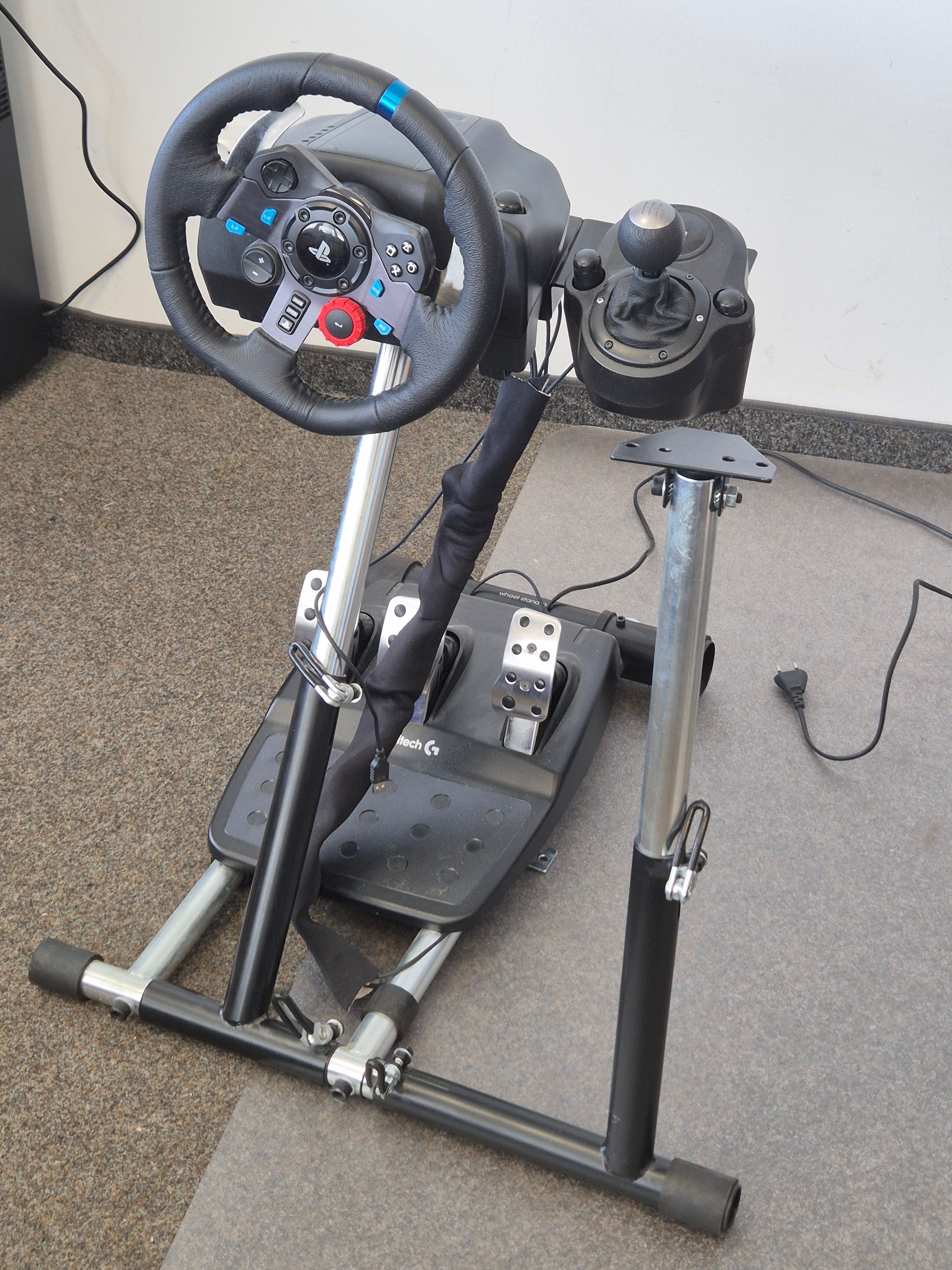 Logitech G29 Rennlenkrad, Schwarz, Sehr Guter Zustand, mit Shifter und Halterung