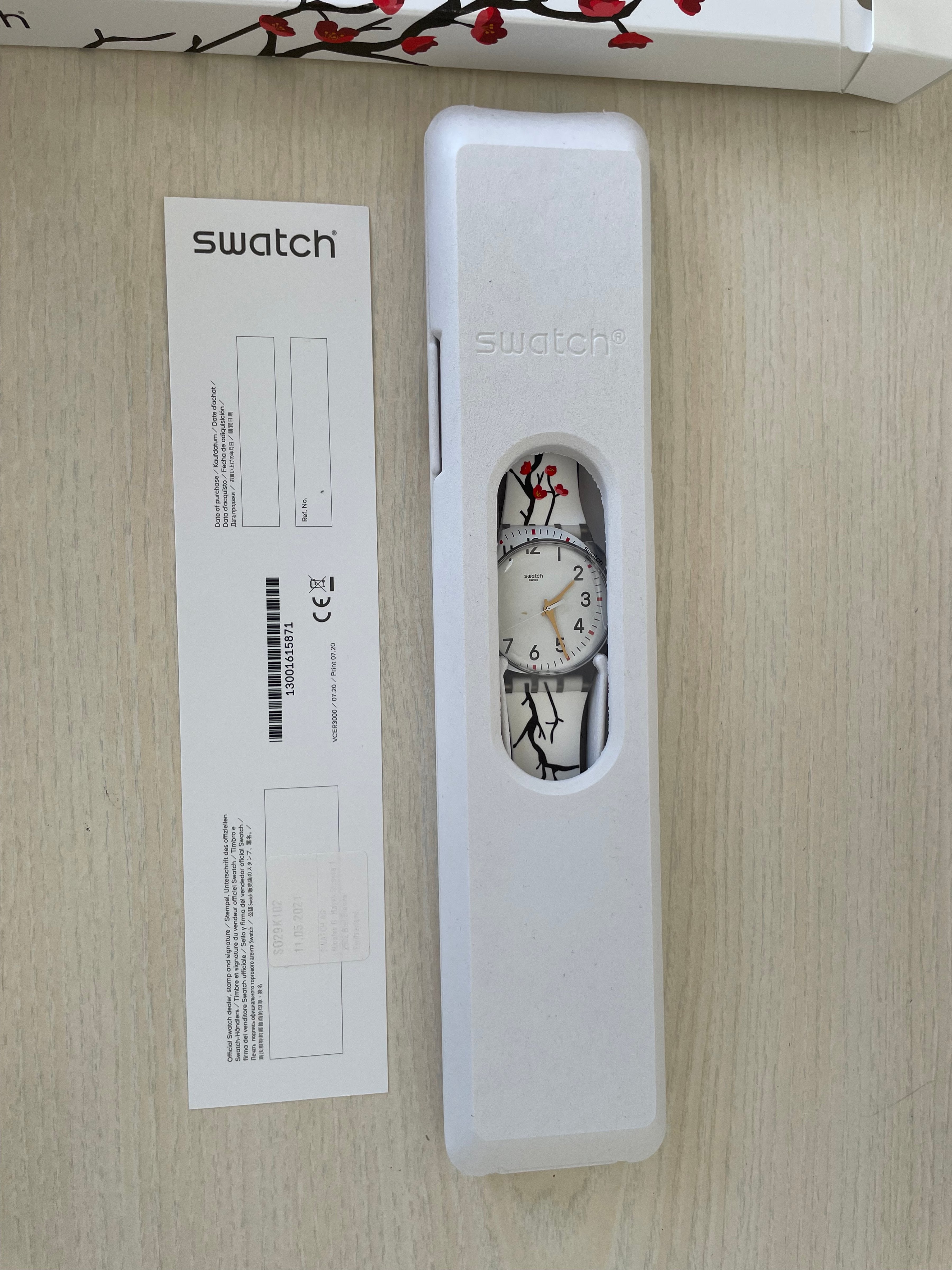 Swatch Shareholder Uhr Neu 25.5cm 2021