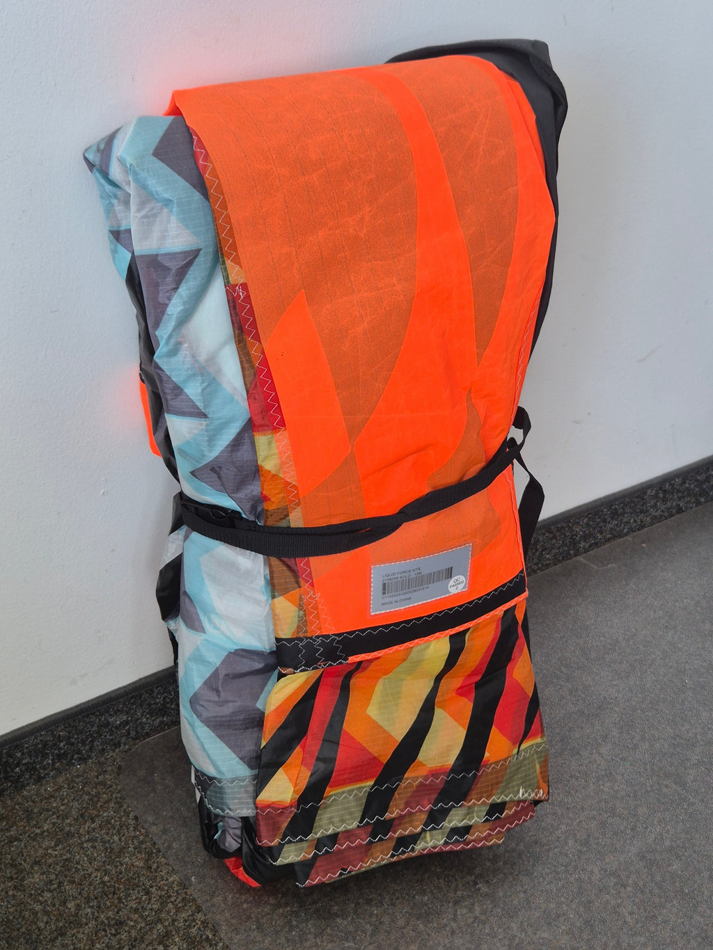 Liquid Force Solo Kite 12m Gelb/Orange/Schwarz Sehr Gut