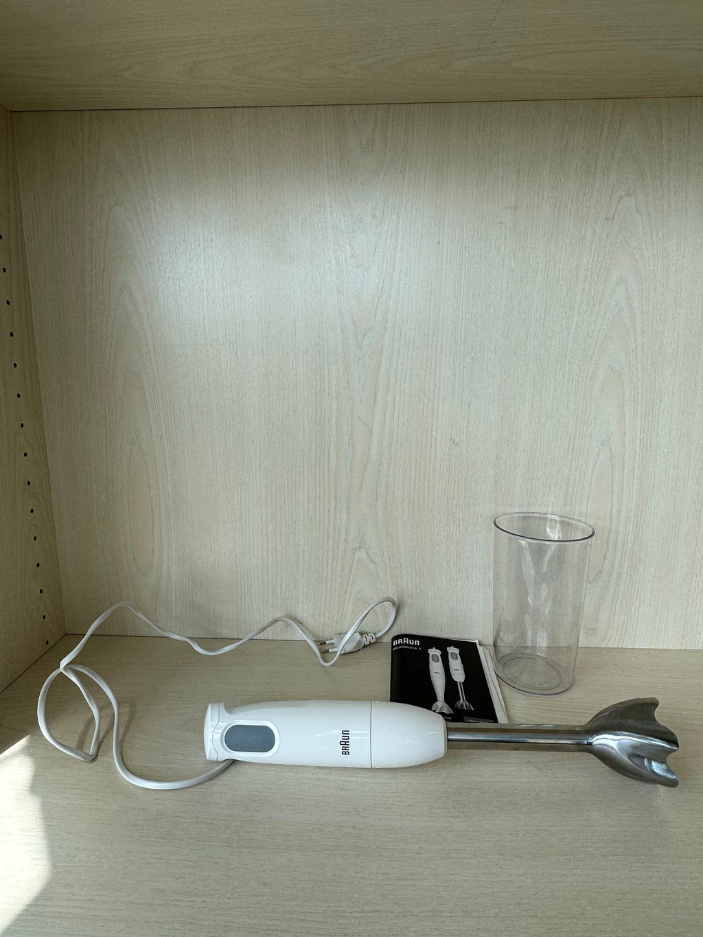 Braun Stabmixer MQ100 Weiß Kompakt 450W Sehr Gut