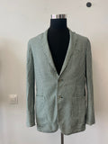 AT.P.CO Blazer S Green Plaid Cotton Good Condition