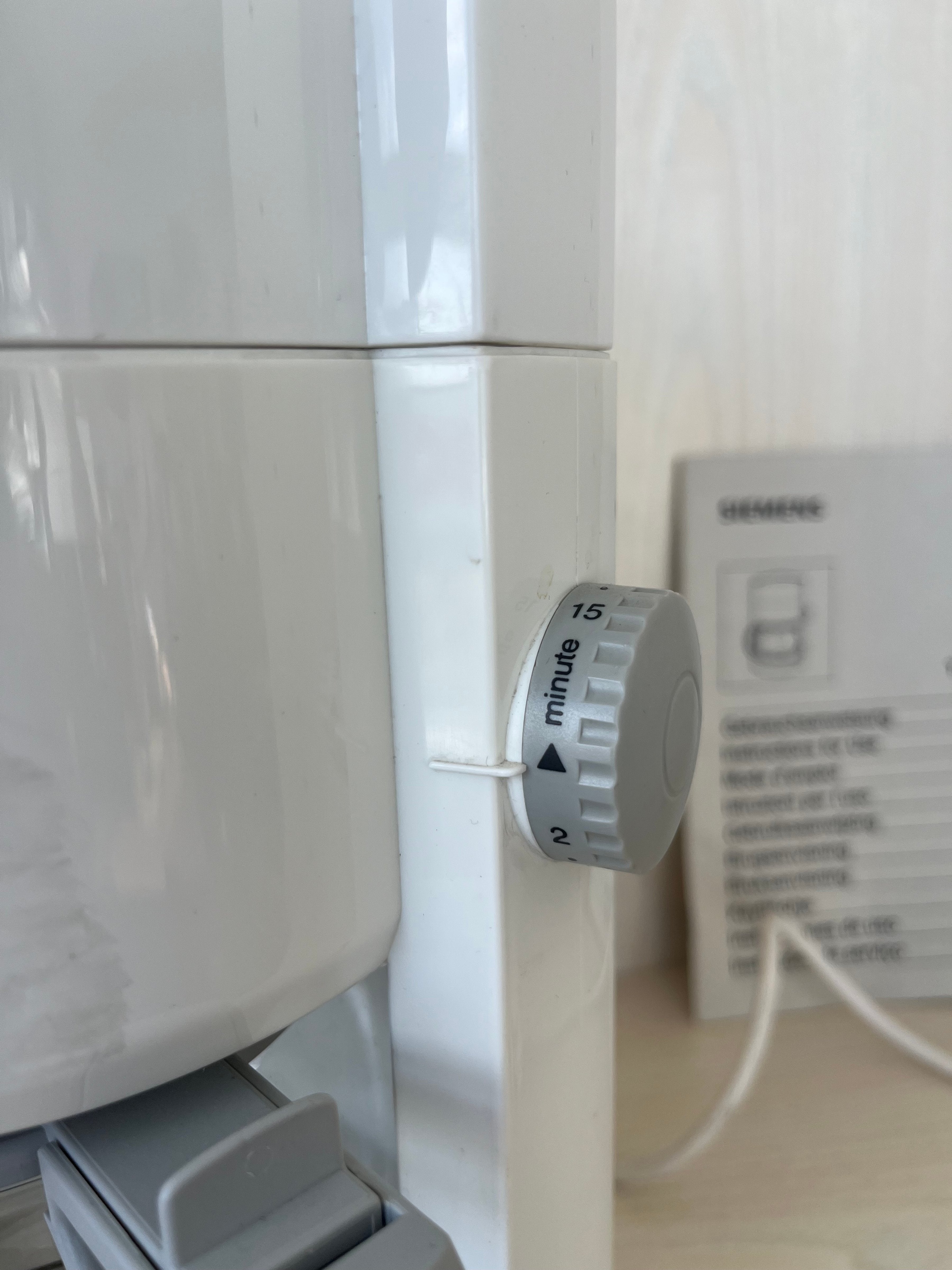 Siemens TA90 Coffee Machine, White, 4 Cups, Normal Use
