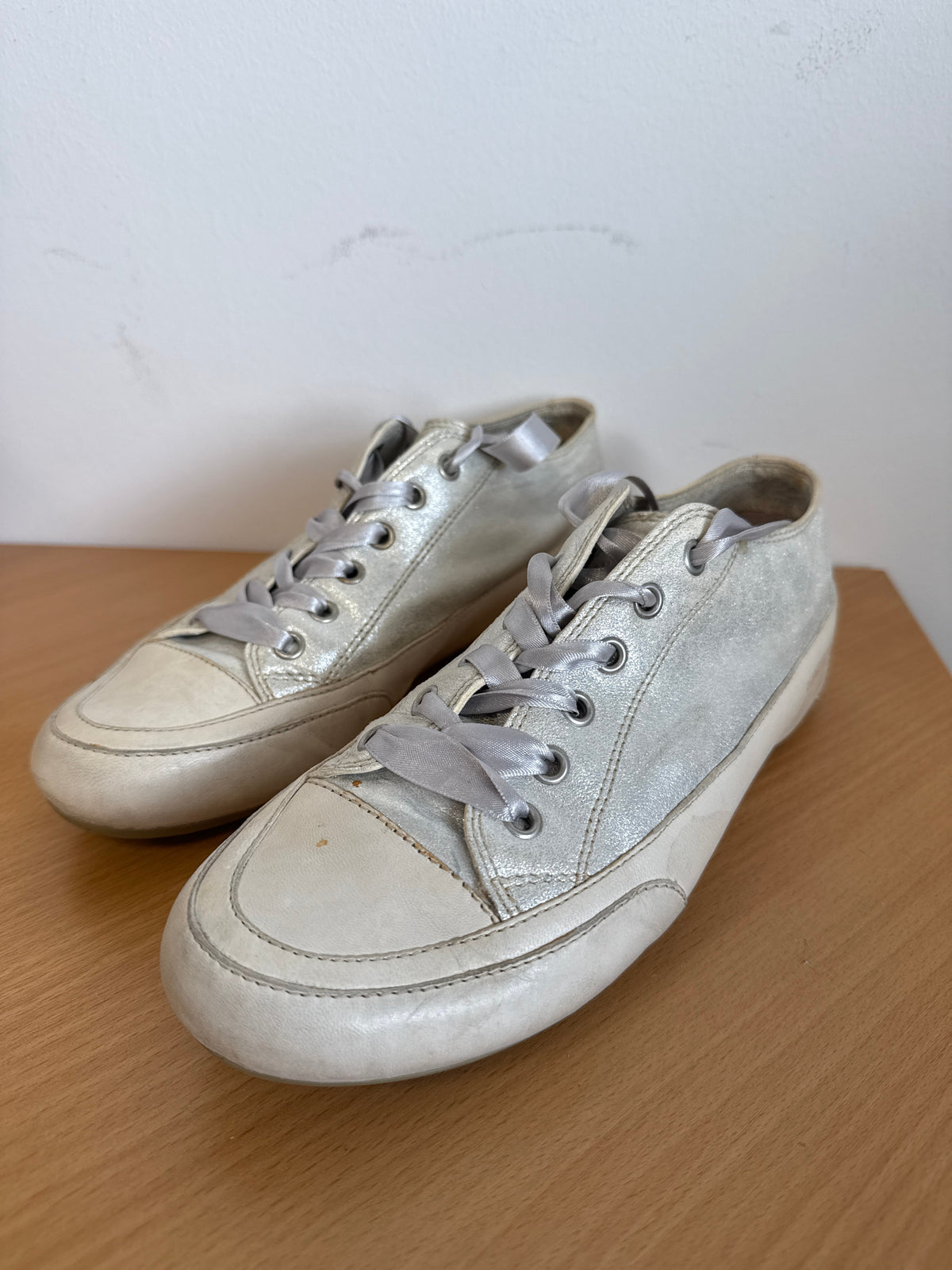 Candice Cooper Rock Leder Sneaker Mint Teal EU 38 Gebraucht