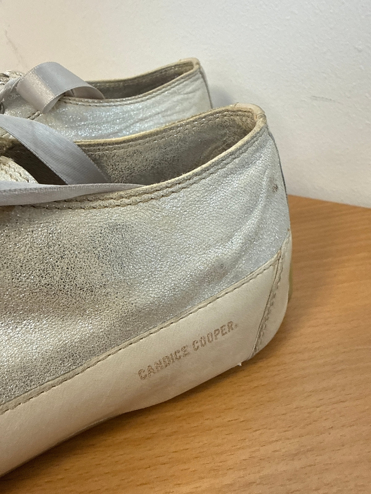 Candice Cooper Rock Leder Sneaker Mint Teal EU 38 Gebraucht