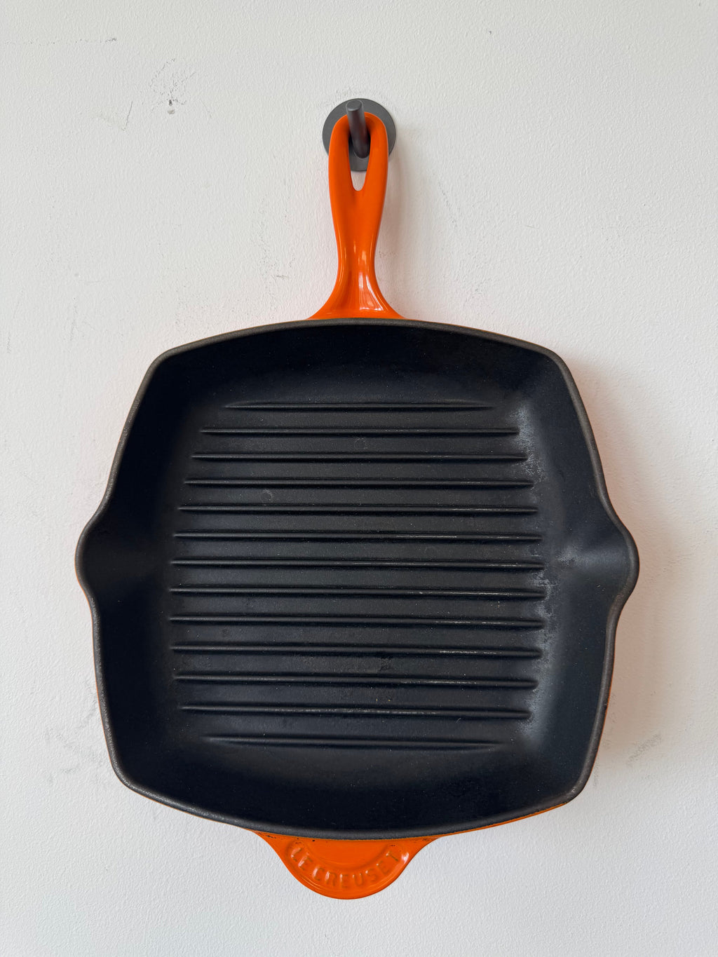 Le Creuset Grillpfanne quadratisch 26cm Orange Gusseisen