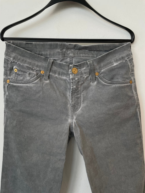 7 For All Mankind Denim Jeans Grau Größe 32 UK Sehr Gut