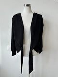 Ba&sh Tie-Front Bluse Schwarz, Gr. 1, Sehr Gut