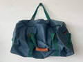 BREE Large Nylon Duffel Bag Petrol/Green, Good Condition, 70x63x25cm